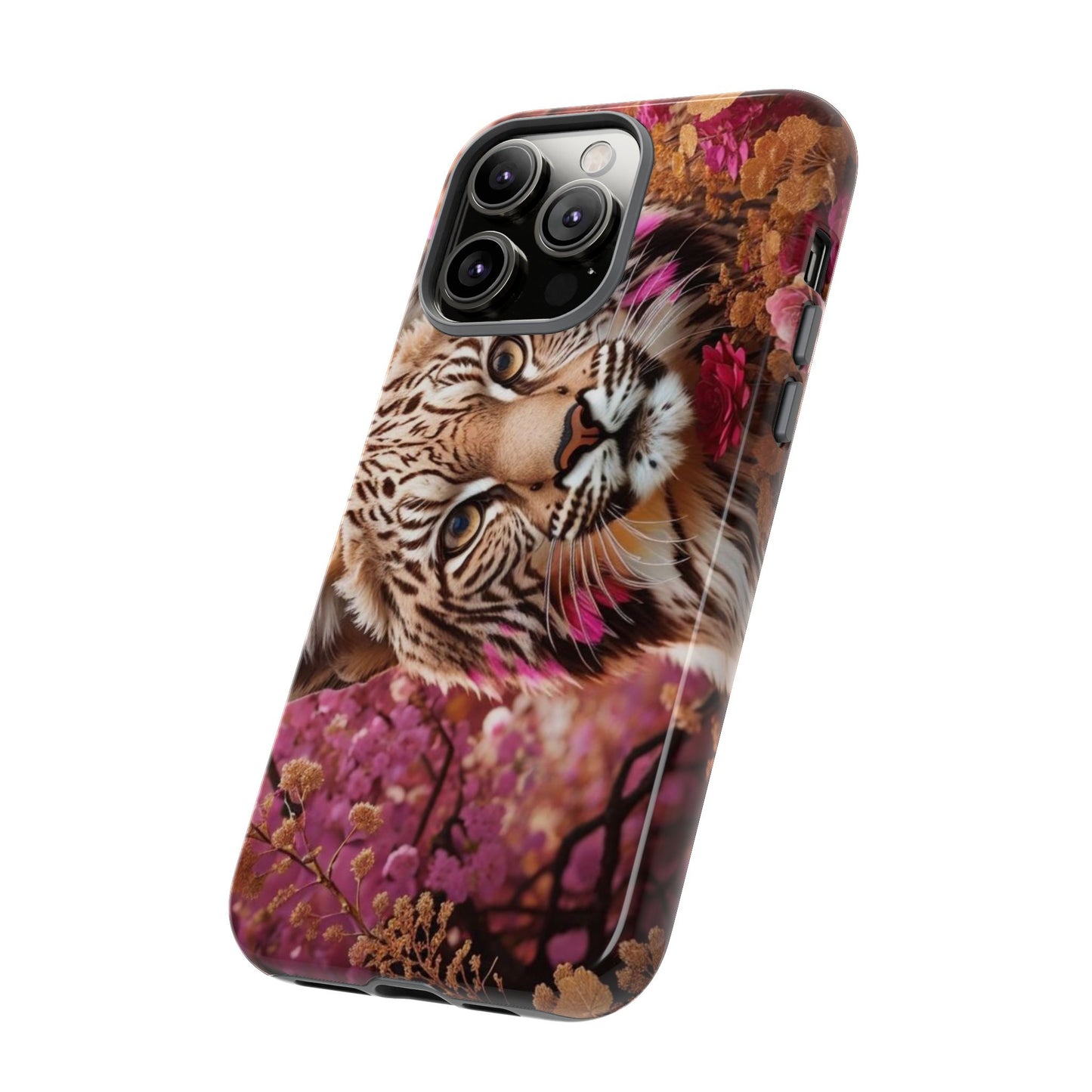 Iphone and Samsung Galaxy Tiger Garden Tough Cases