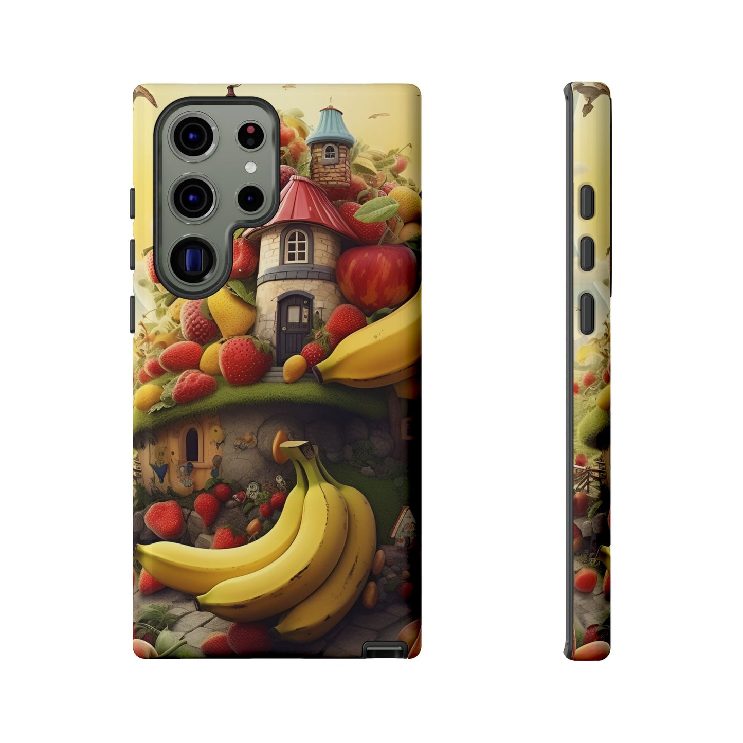 Samsung Galaxy Fruit House Tough Phone Case