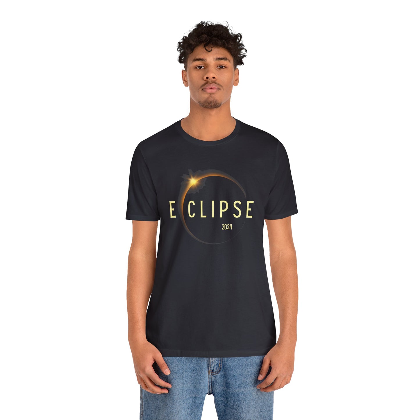 Total Solar Eclipse 2024 Commemorative Unisex T-Shirt