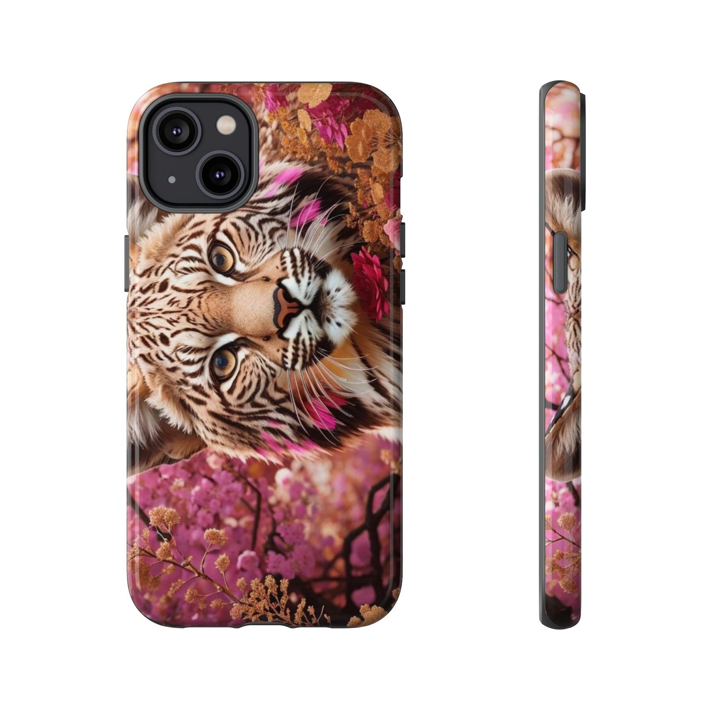 Iphone and Samsung Galaxy Tiger Garden Tough Cases