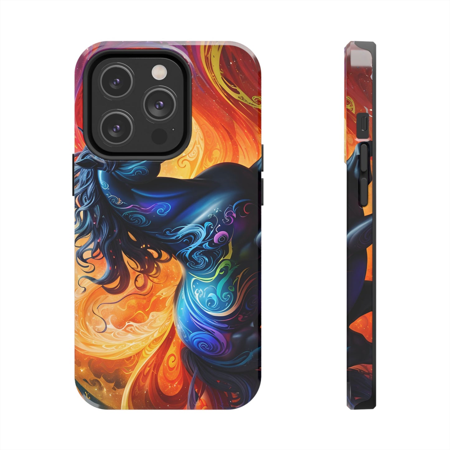 RainBow Horse Tough iPhone Case