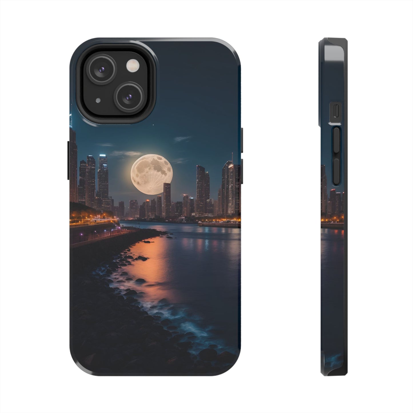 Moon City Tough iPhone Cases