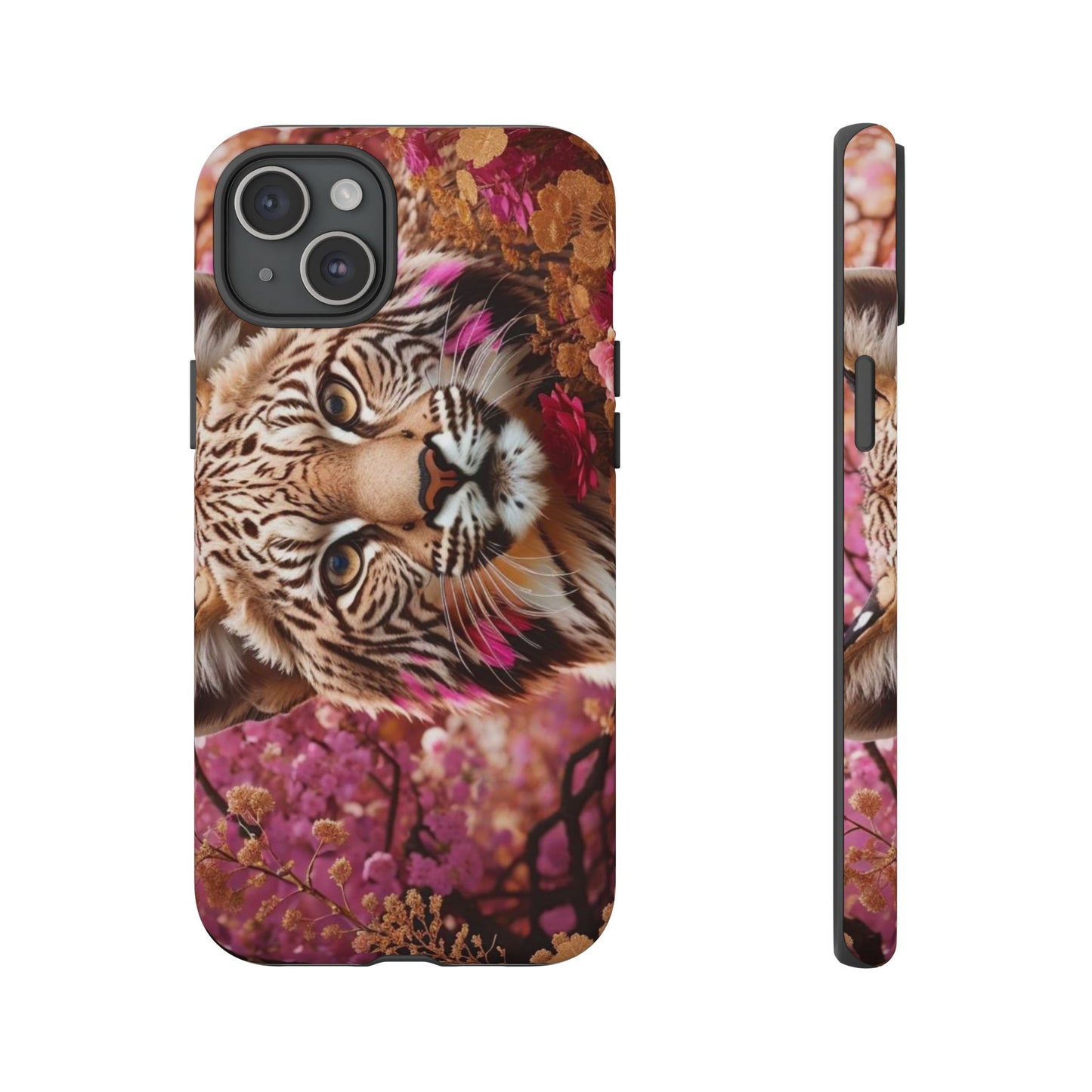 Iphone and Samsung Galaxy Tiger Garden Tough Cases