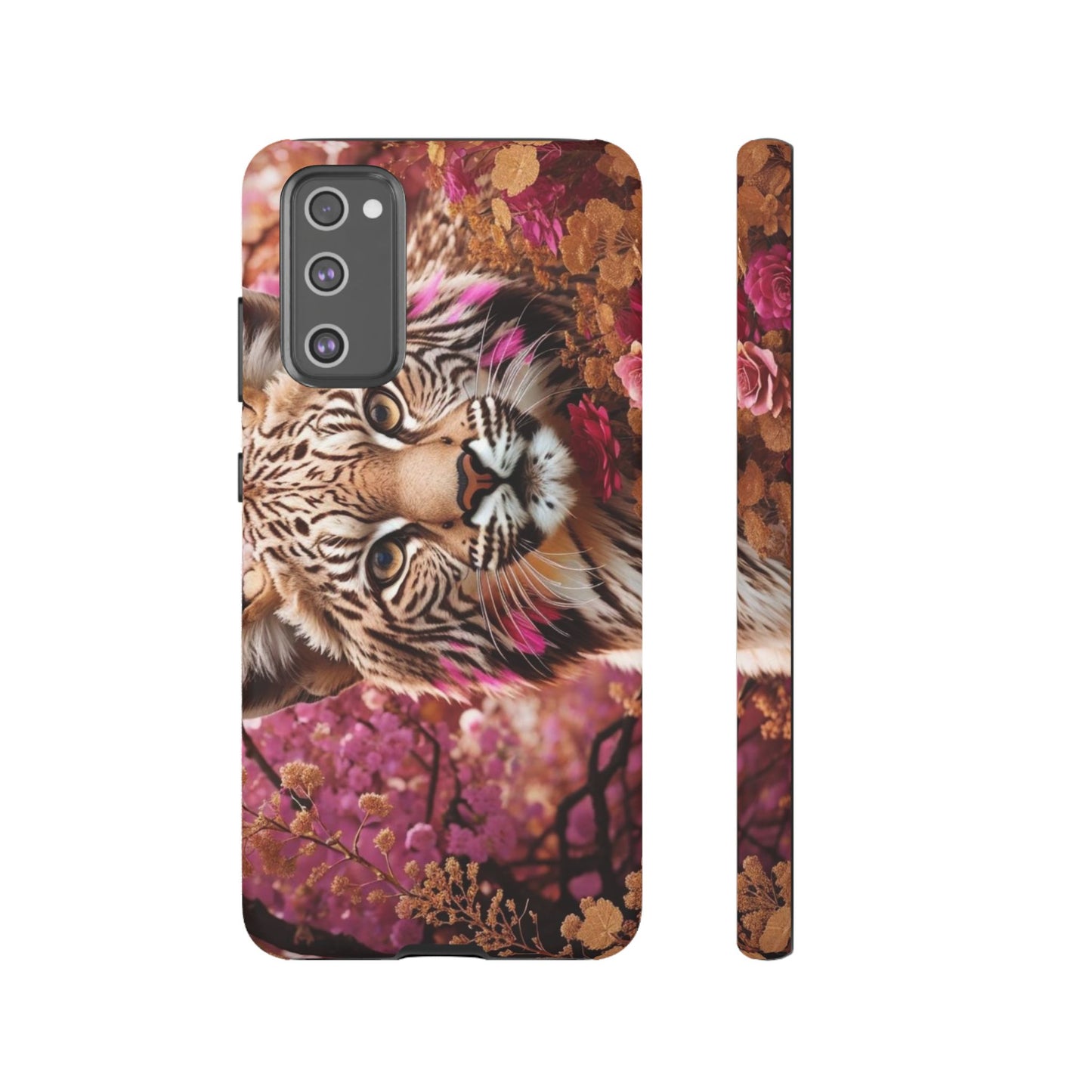 Iphone and Samsung Galaxy Tiger Garden Tough Cases