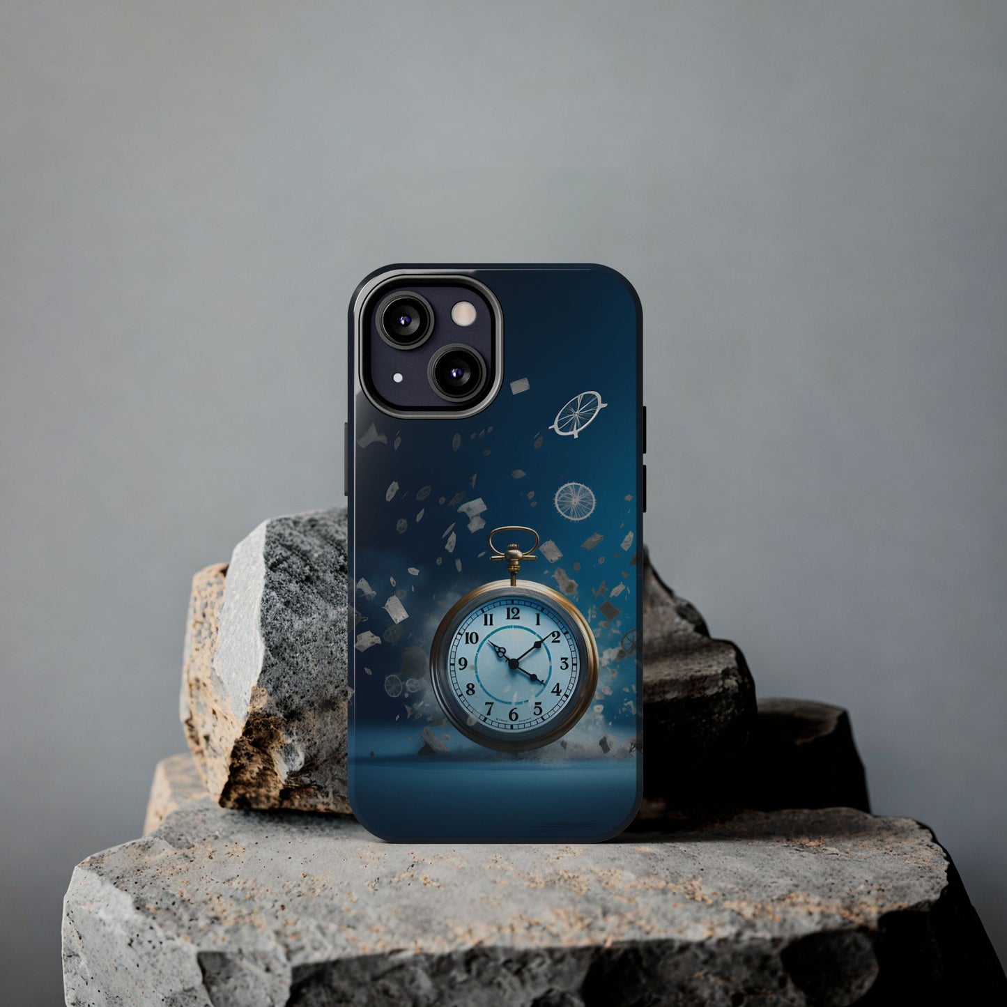 Clock Dust iPhone Tough Phone Cases