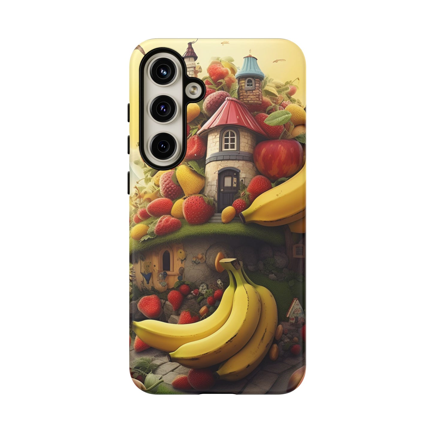 Samsung Galaxy Fruit House Tough Phone Case