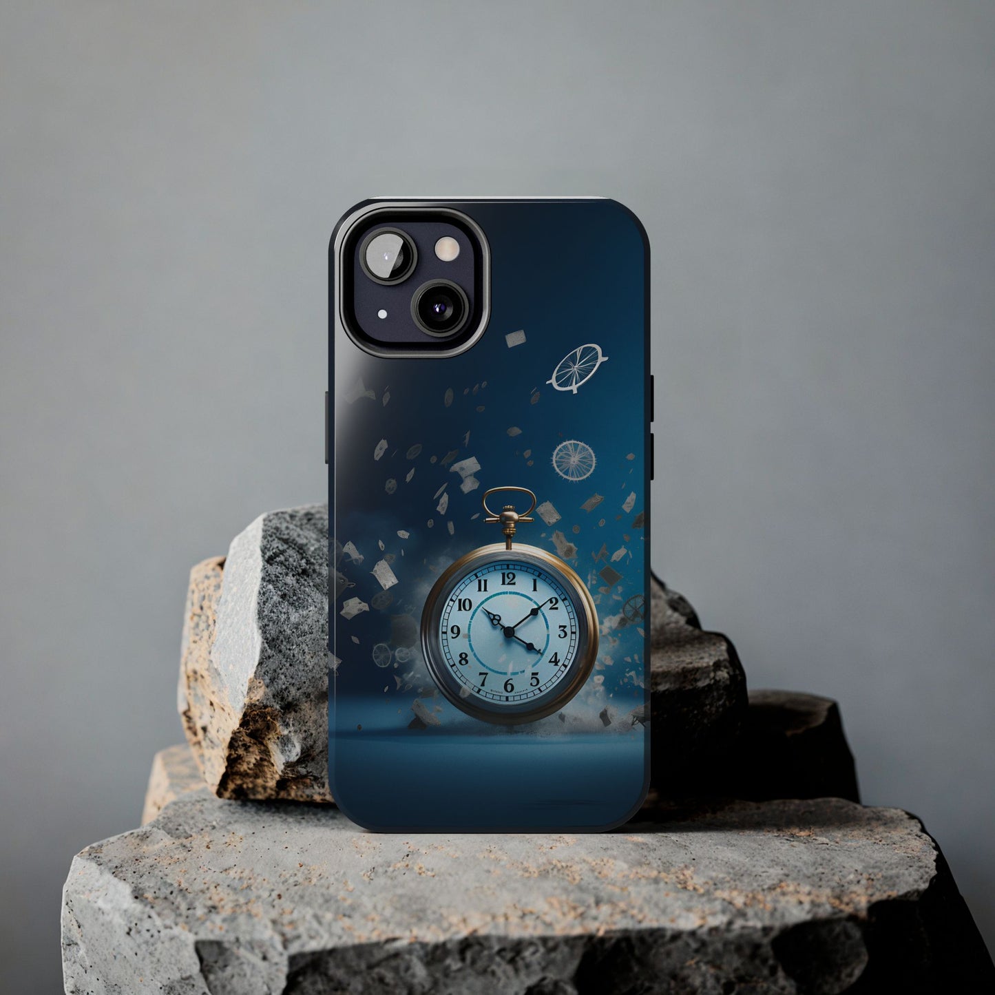 Clock Dust iPhone Tough Phone Cases