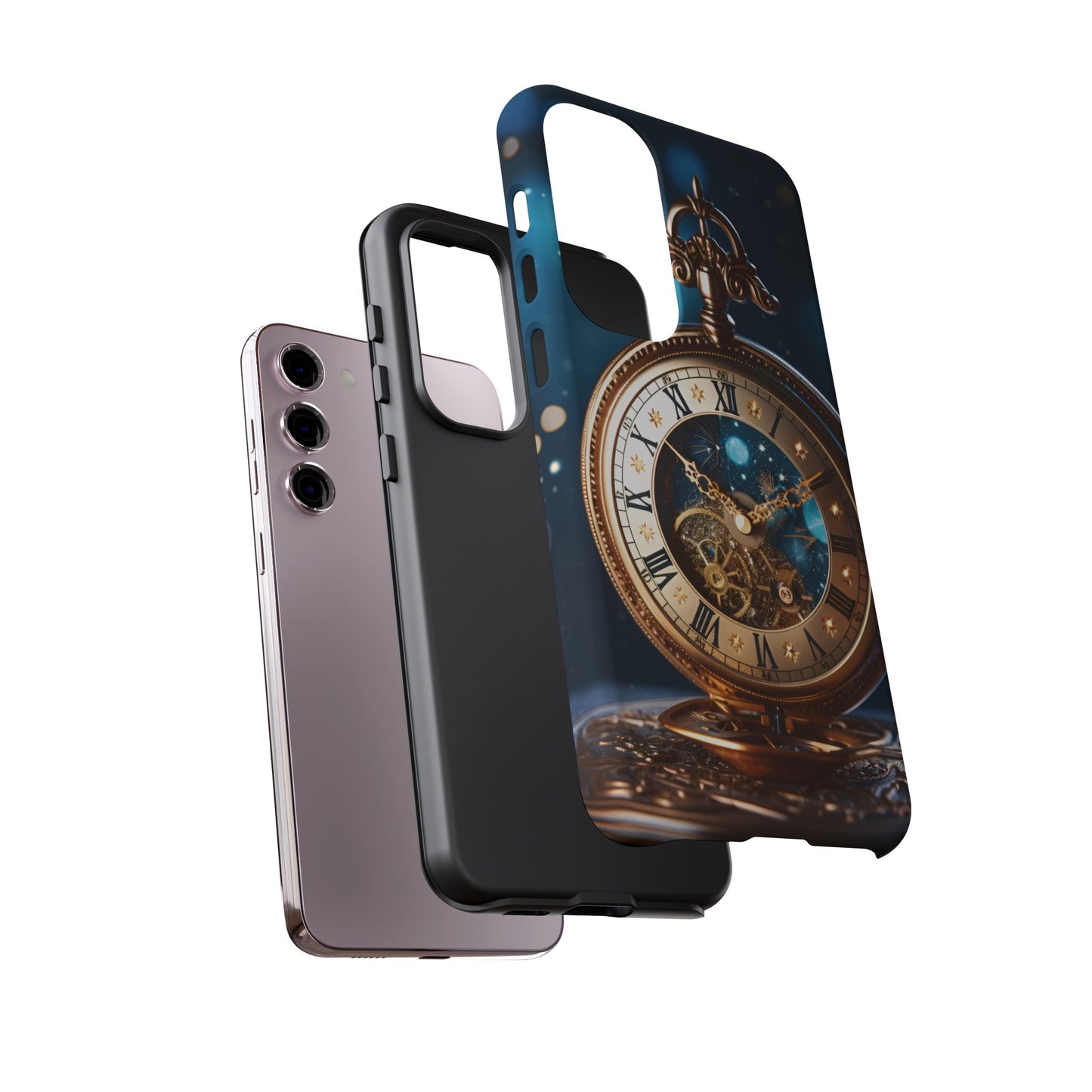 Sumsang Galaxy Clock Dust Tough Phone Cases