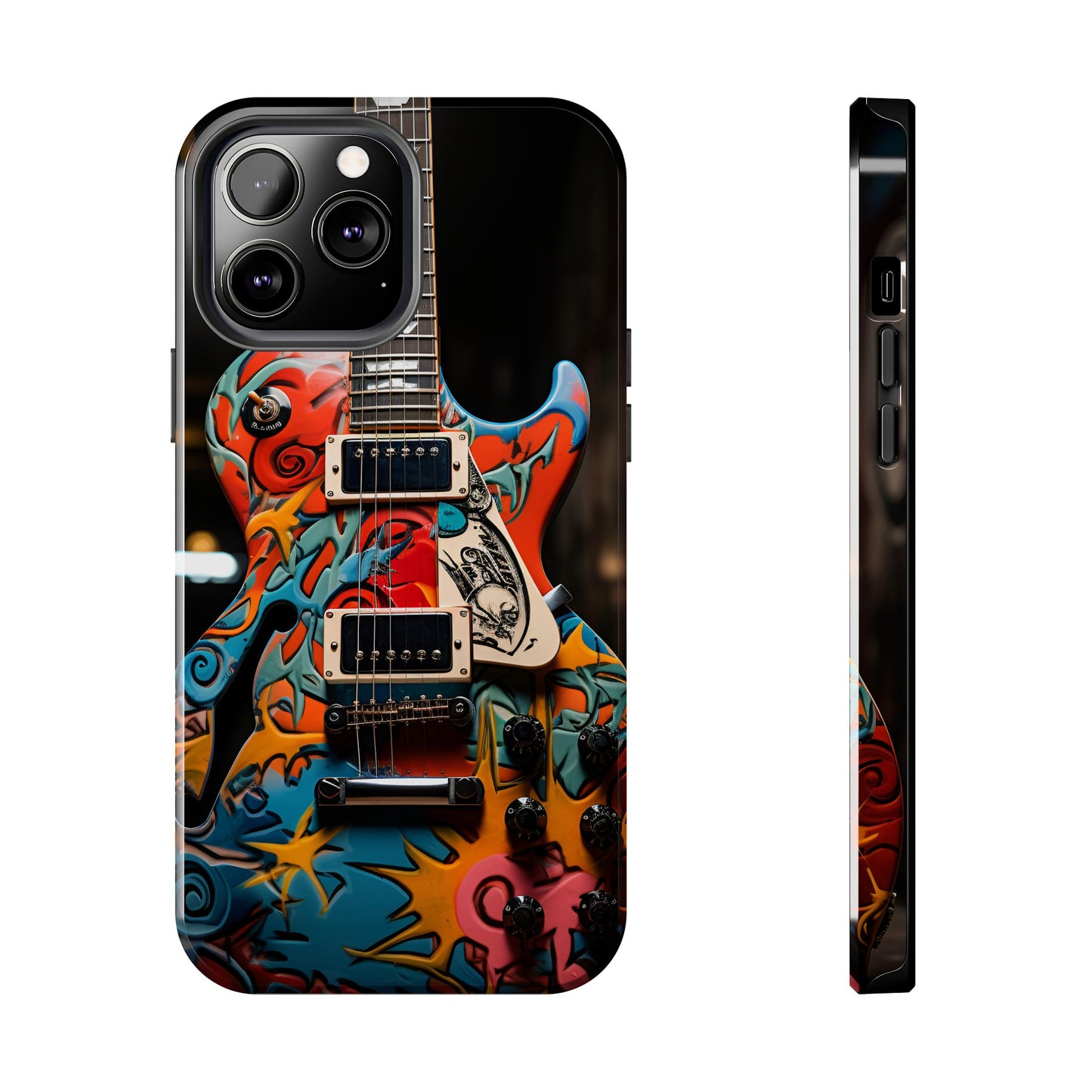 Electric Guitar Tough iPhone Cases