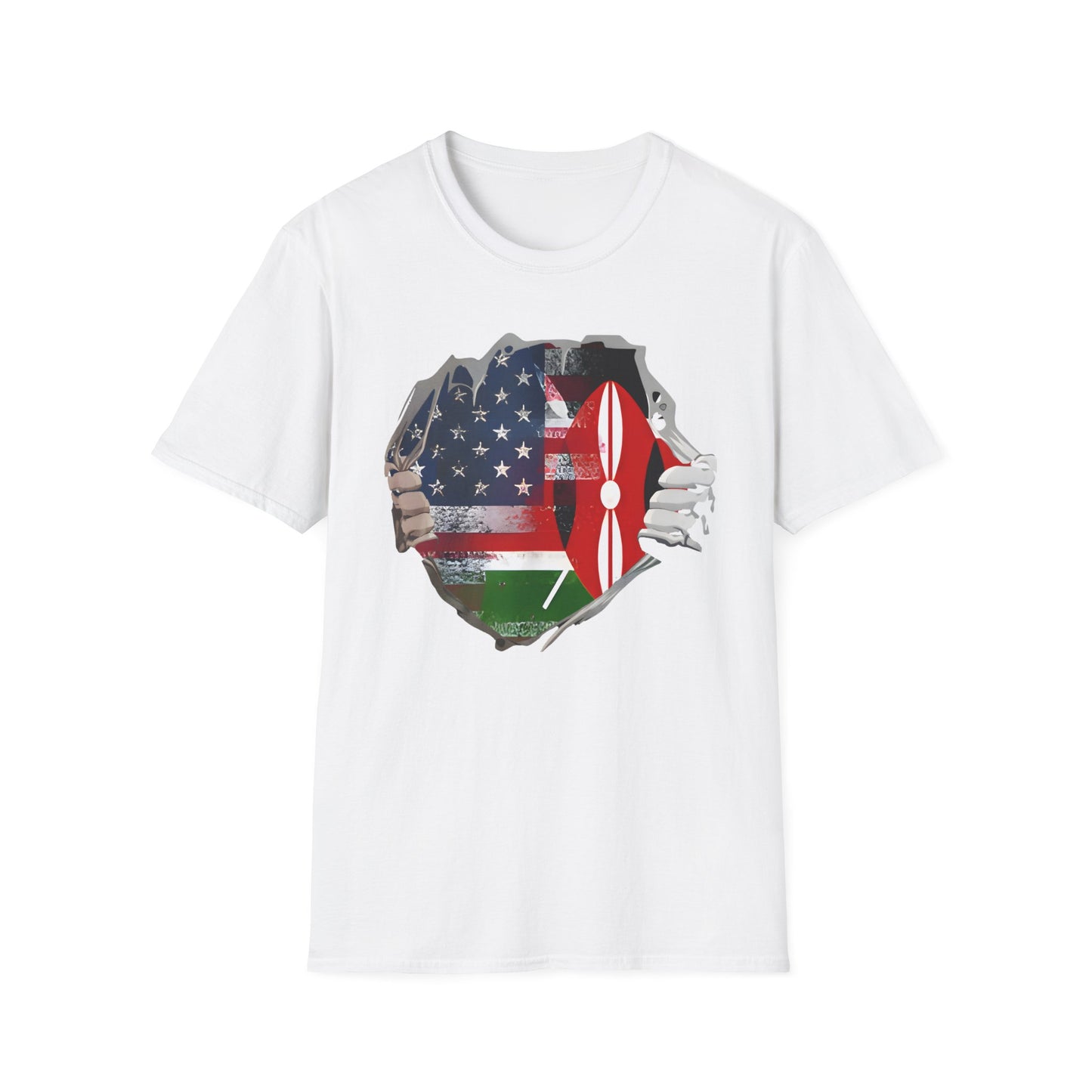 Kenyan Usa Tee Softstyle T-Shirt