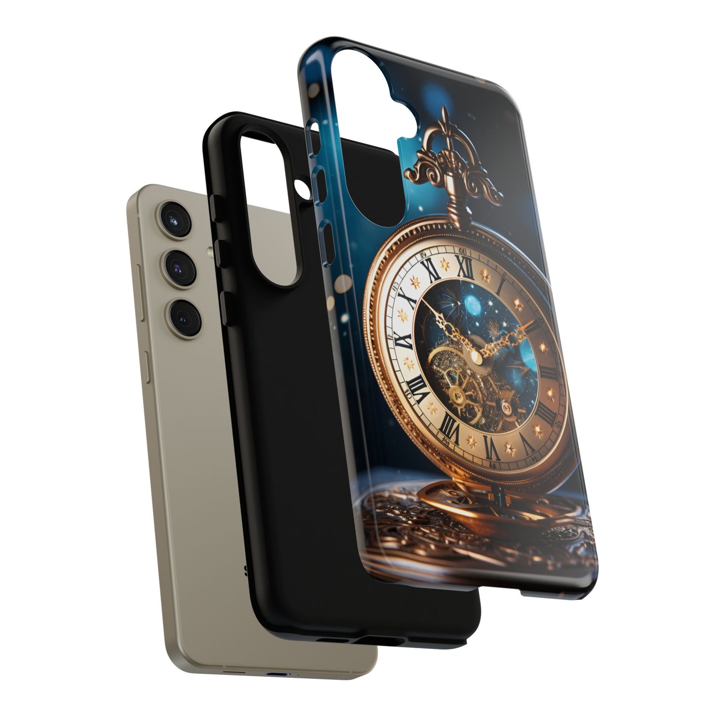 Sumsang Galaxy Clock Dust Tough Phone Cases