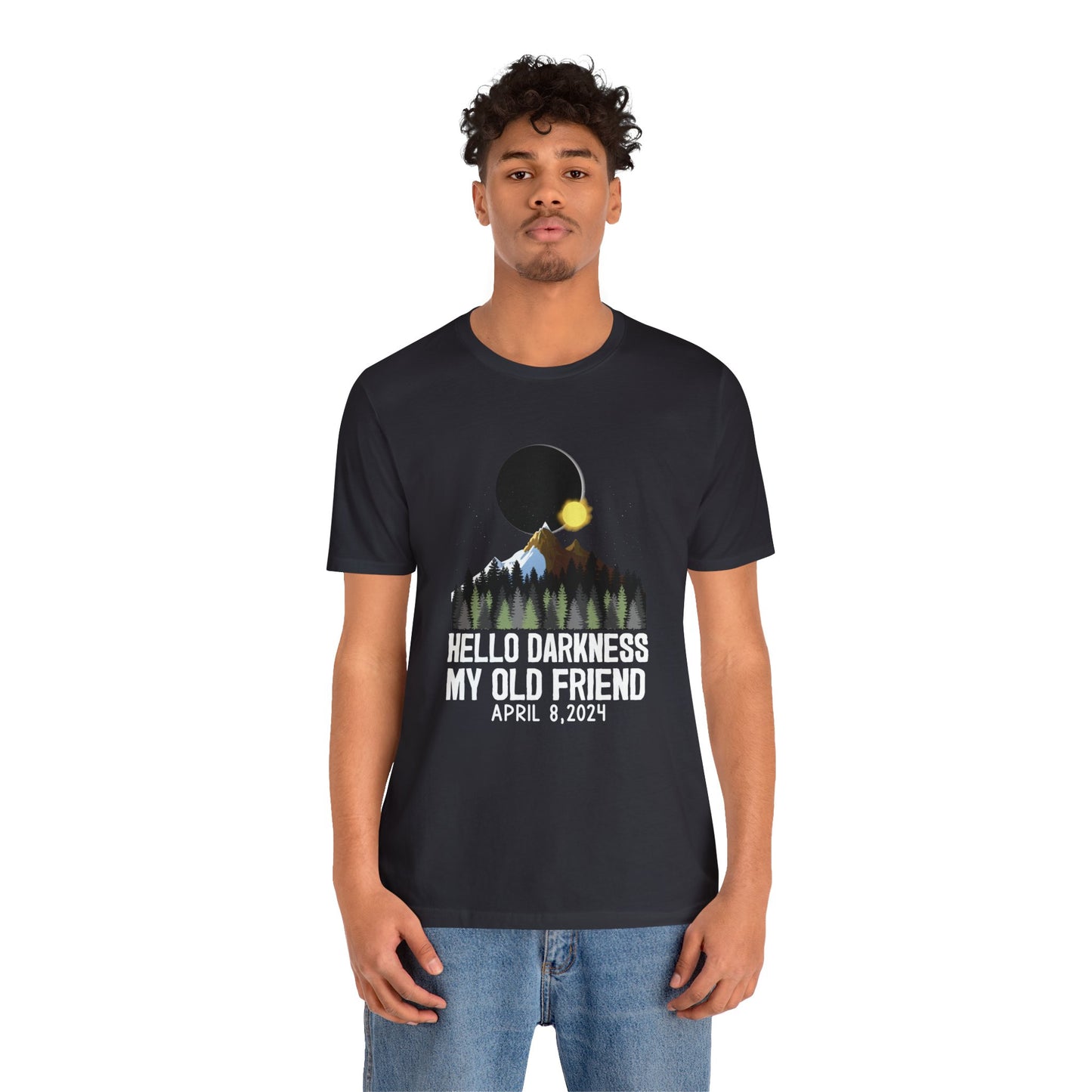 2024 Solar Eclipse Commemorative Unisex T-Shirt