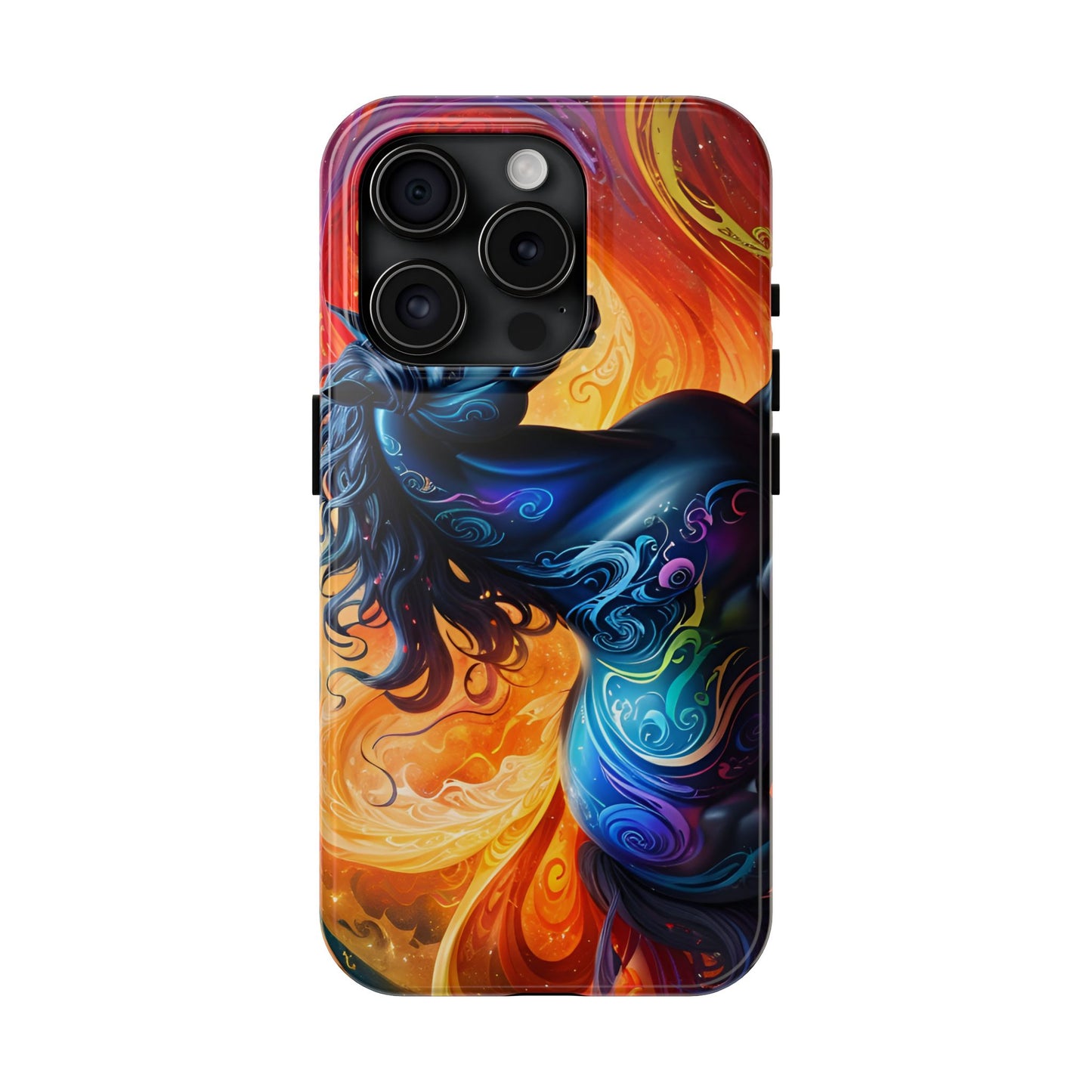 RainBow Horse Tough iPhone Case