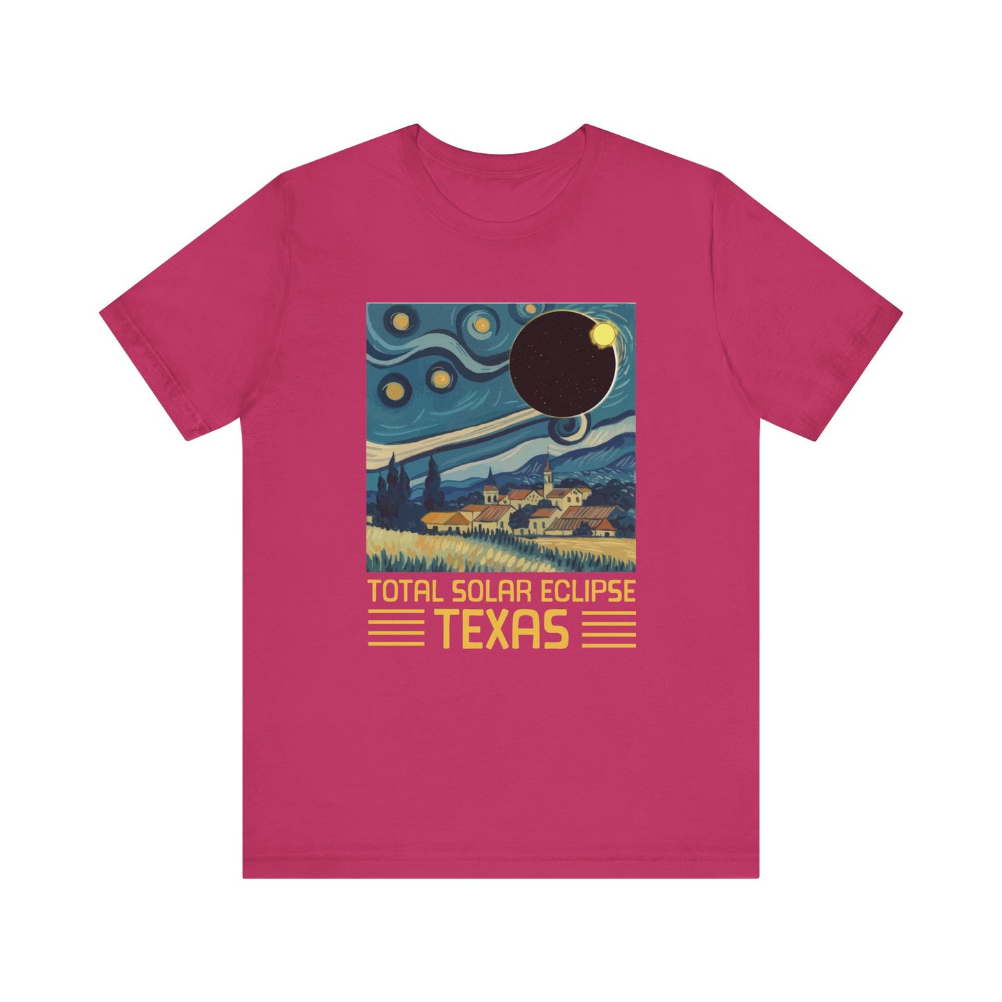 Solar Eclipse Texas Commemorative Unisex T-Shirt