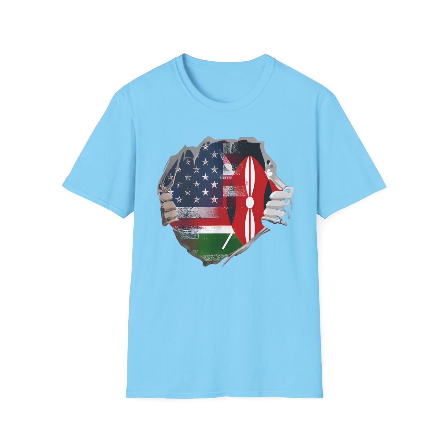 Kenyan Usa Tee Softstyle T-Shirt