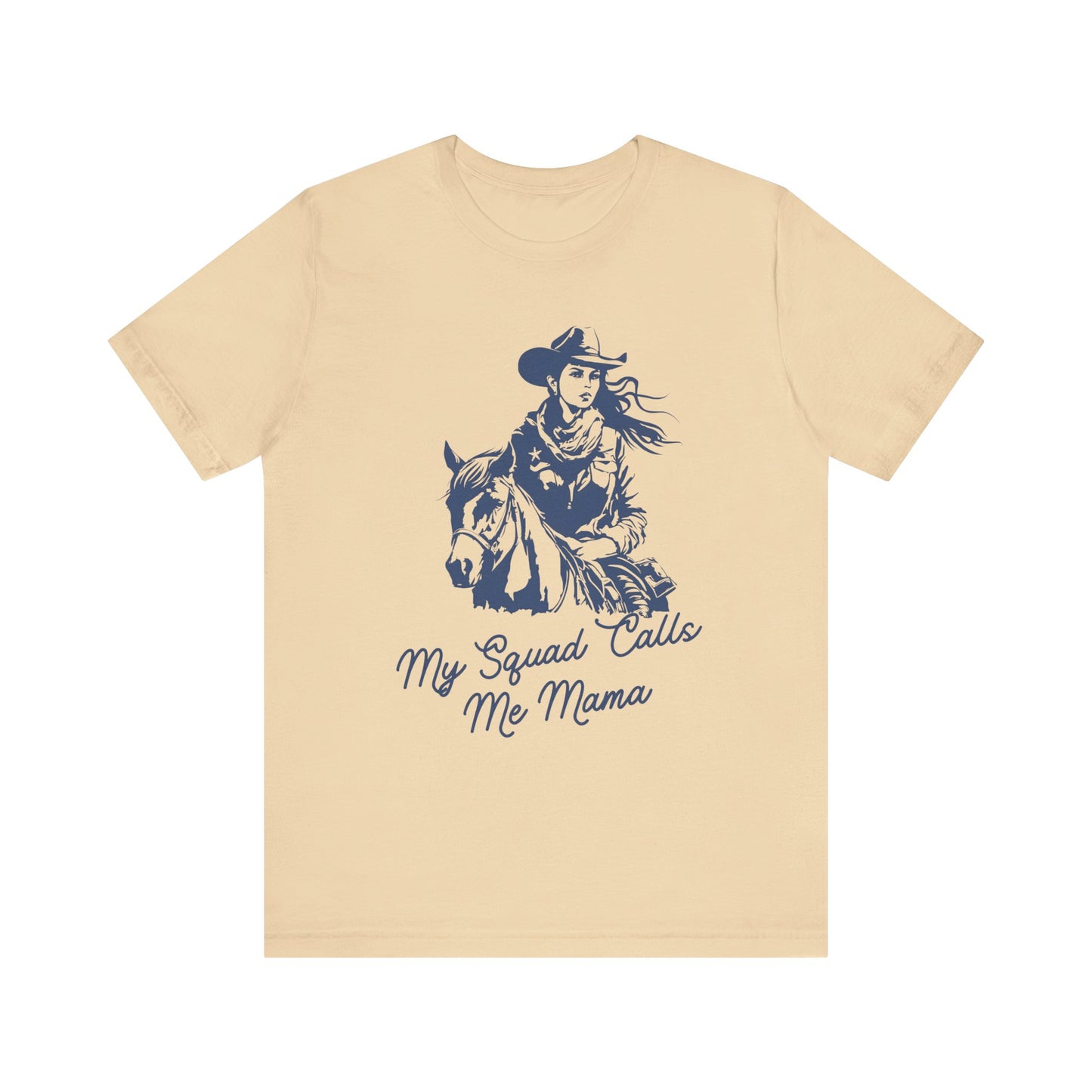 My Squad Calls Me Mama!  Mothers Day T-shirt BELLA CANVAS Short Sleeve Tee