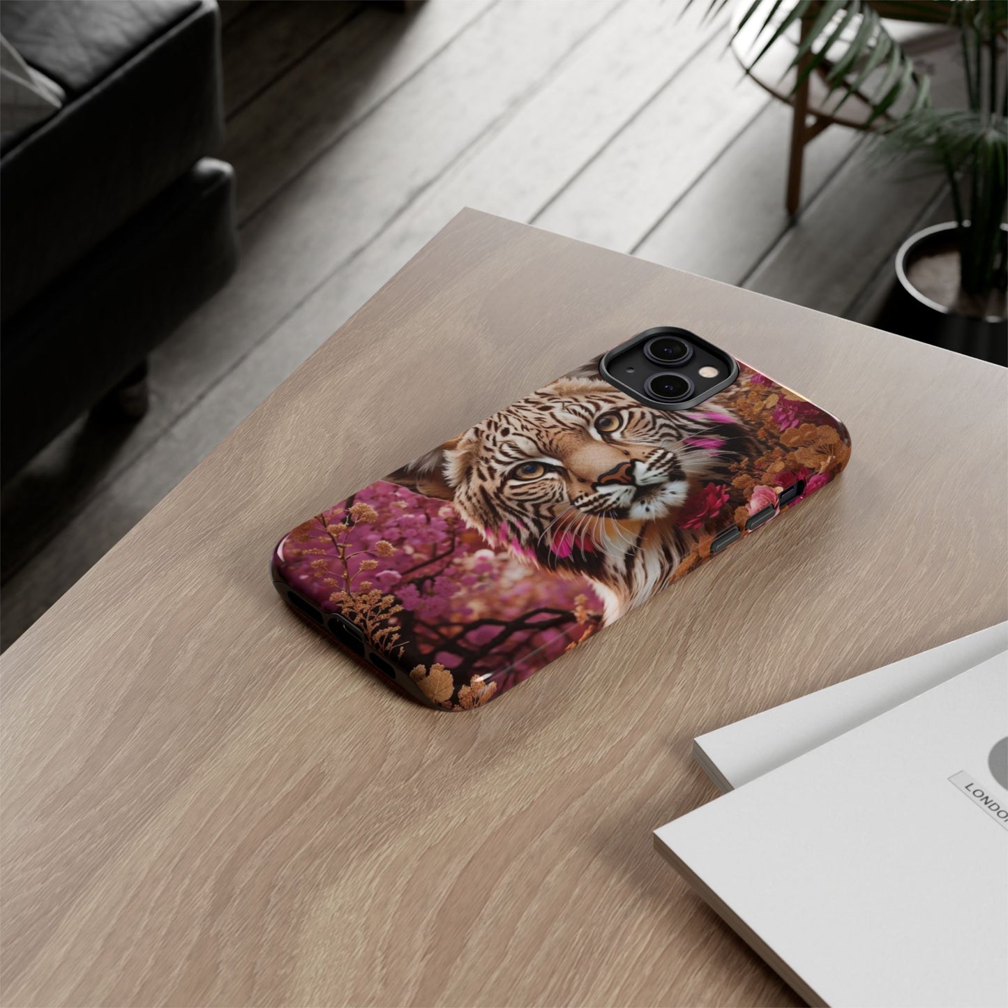 Iphone and Samsung Galaxy Tiger Garden Tough Cases