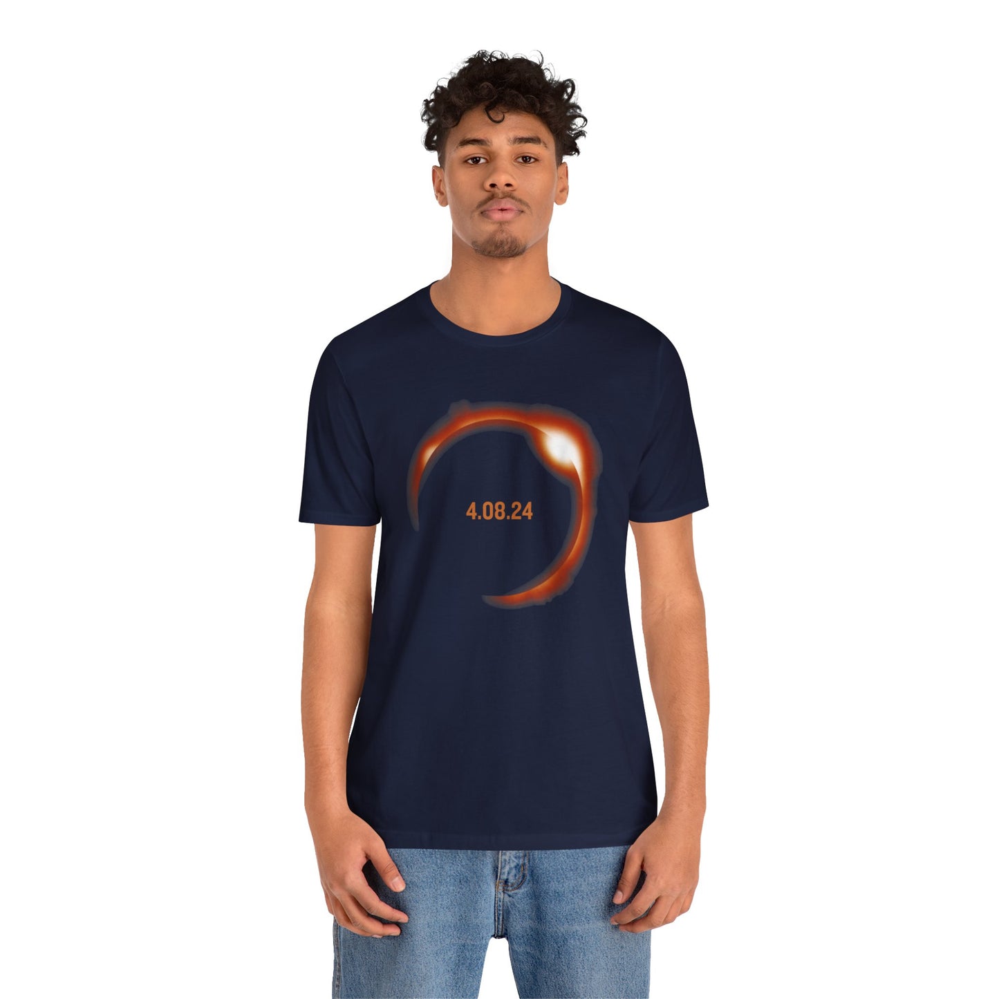 Solar Eclipse 4.08.24 Commemorative Unisex T-Shirt