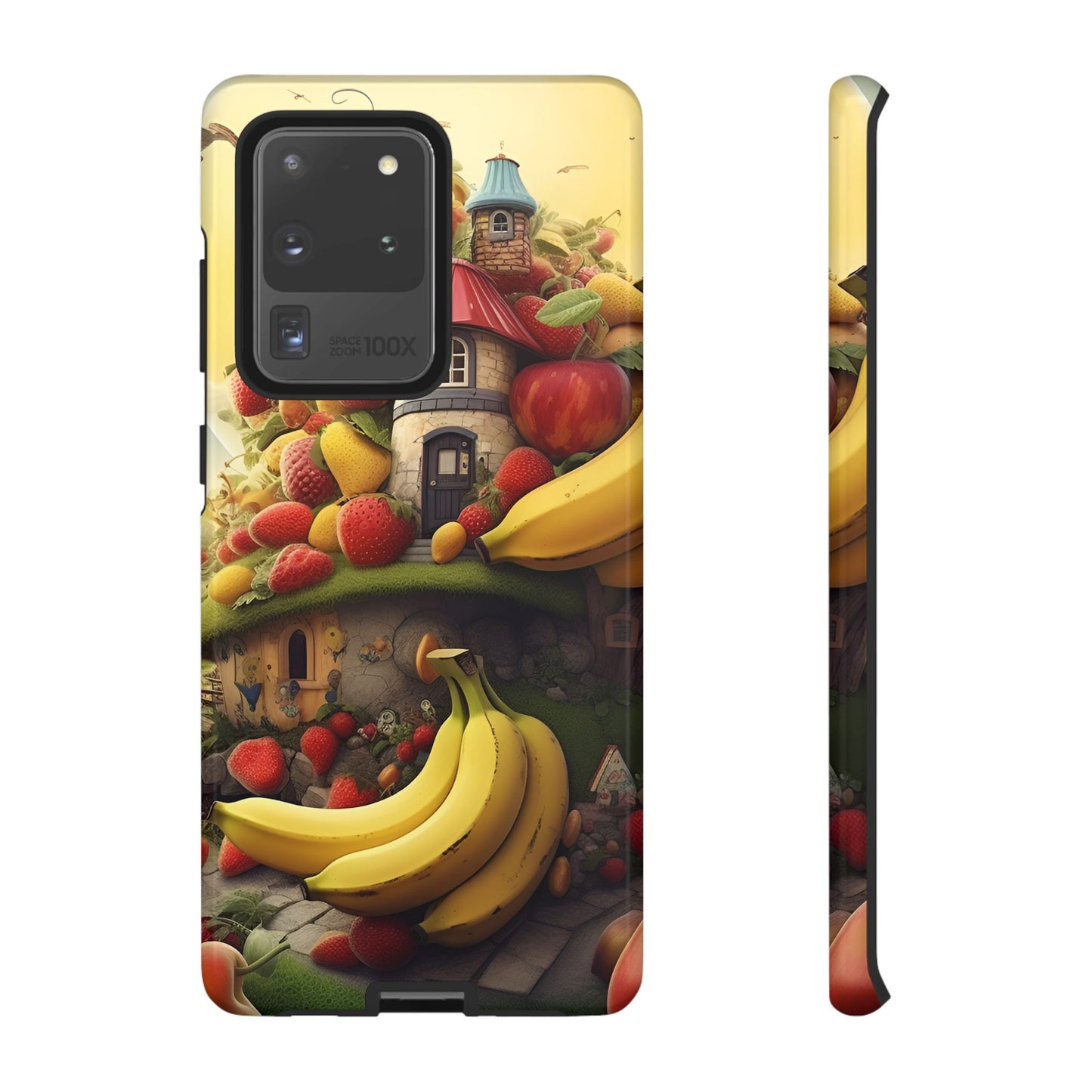 Samsung Galaxy Fruit House Tough Phone Case