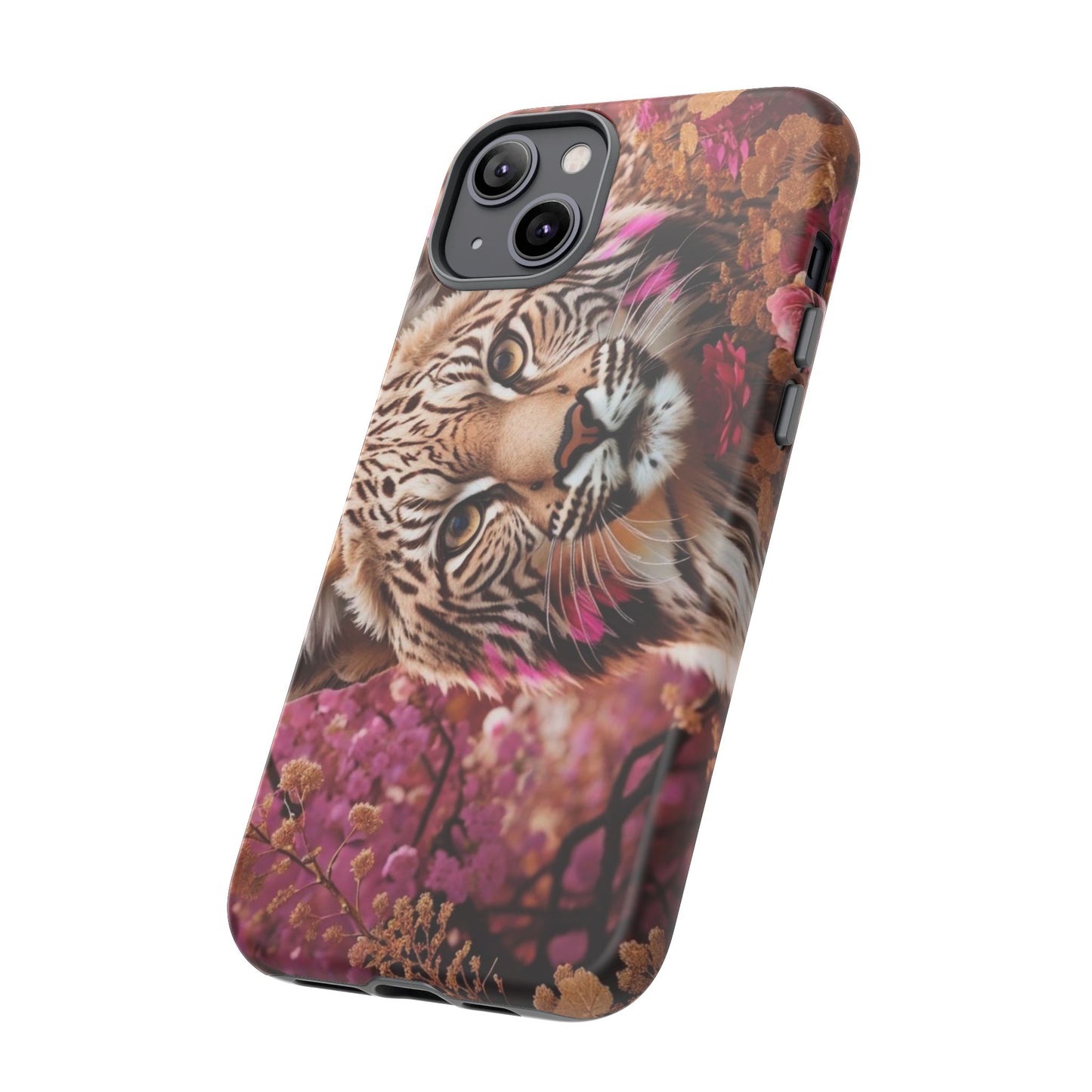 Iphone and Samsung Galaxy Tiger Garden Tough Cases