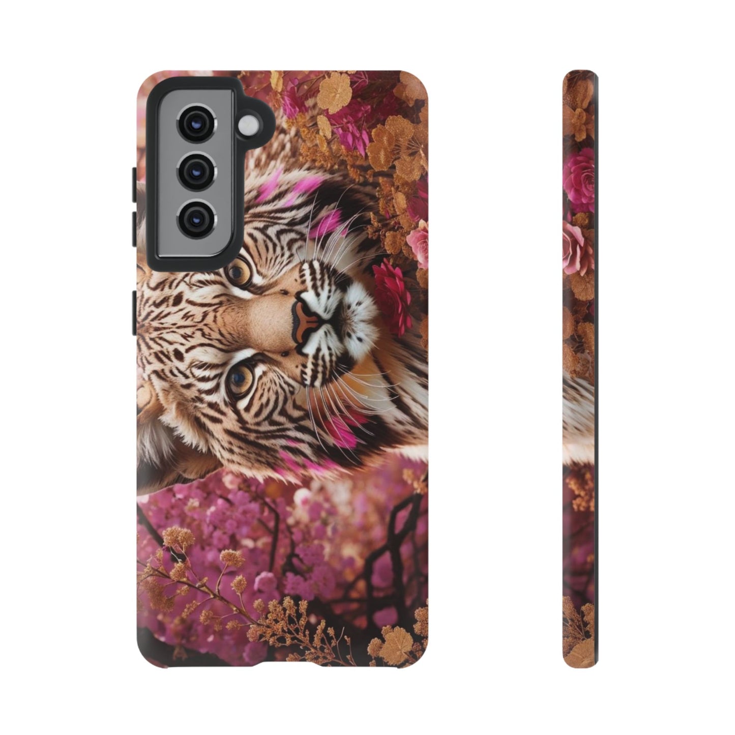 Iphone and Samsung Galaxy Tiger Garden Tough Cases