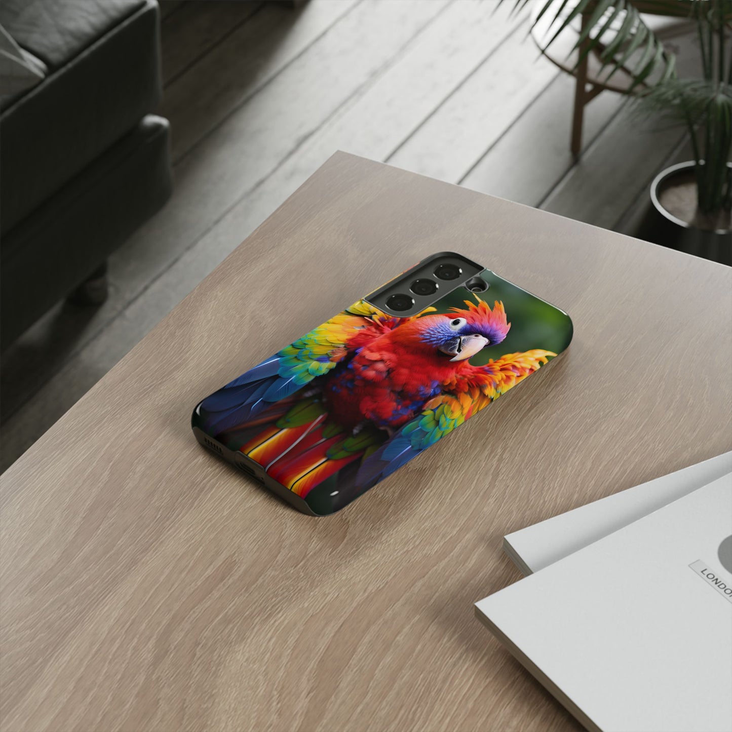 Parrot Samsung Galaxy Tough Phone Case