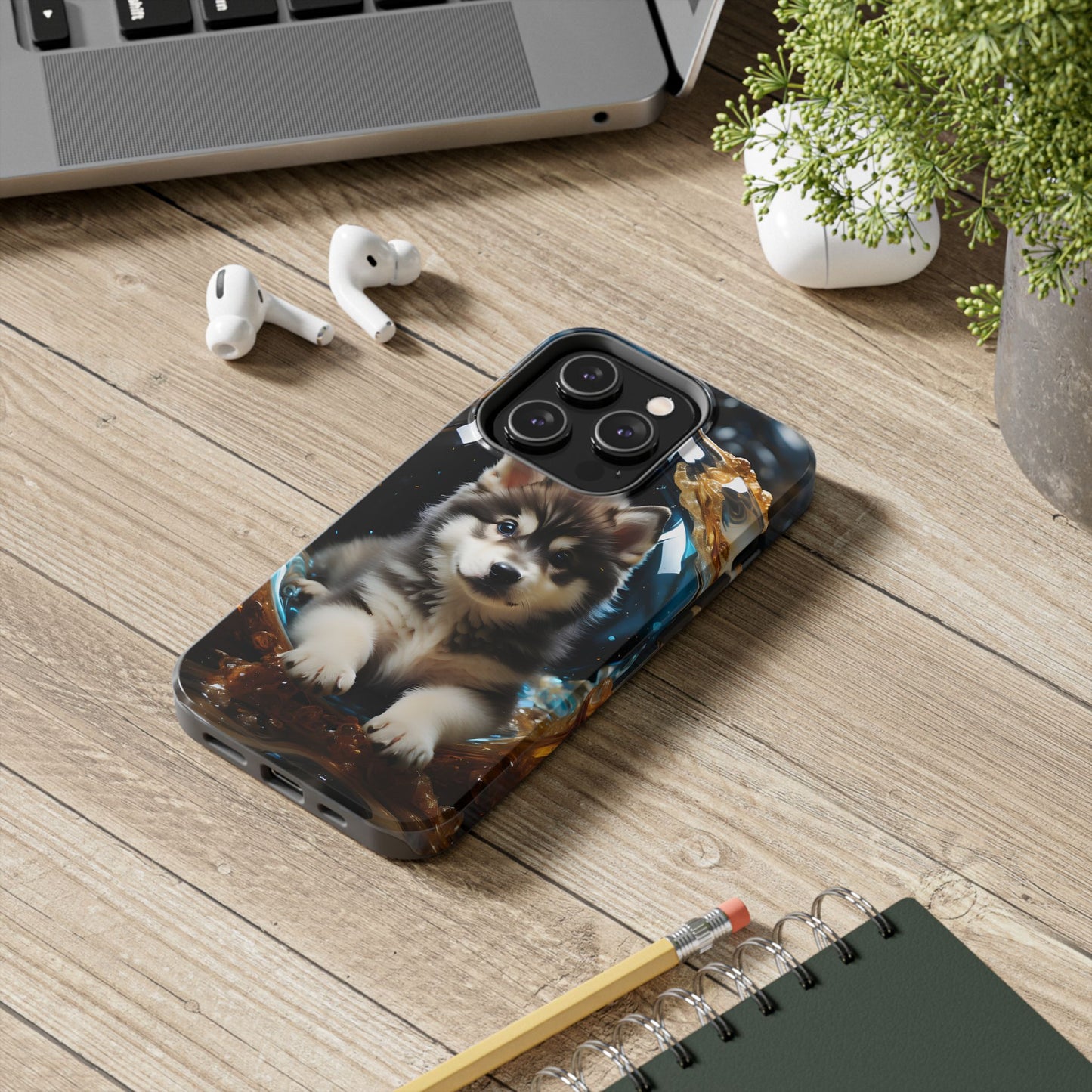 Pup iPhone Tough Phone Case