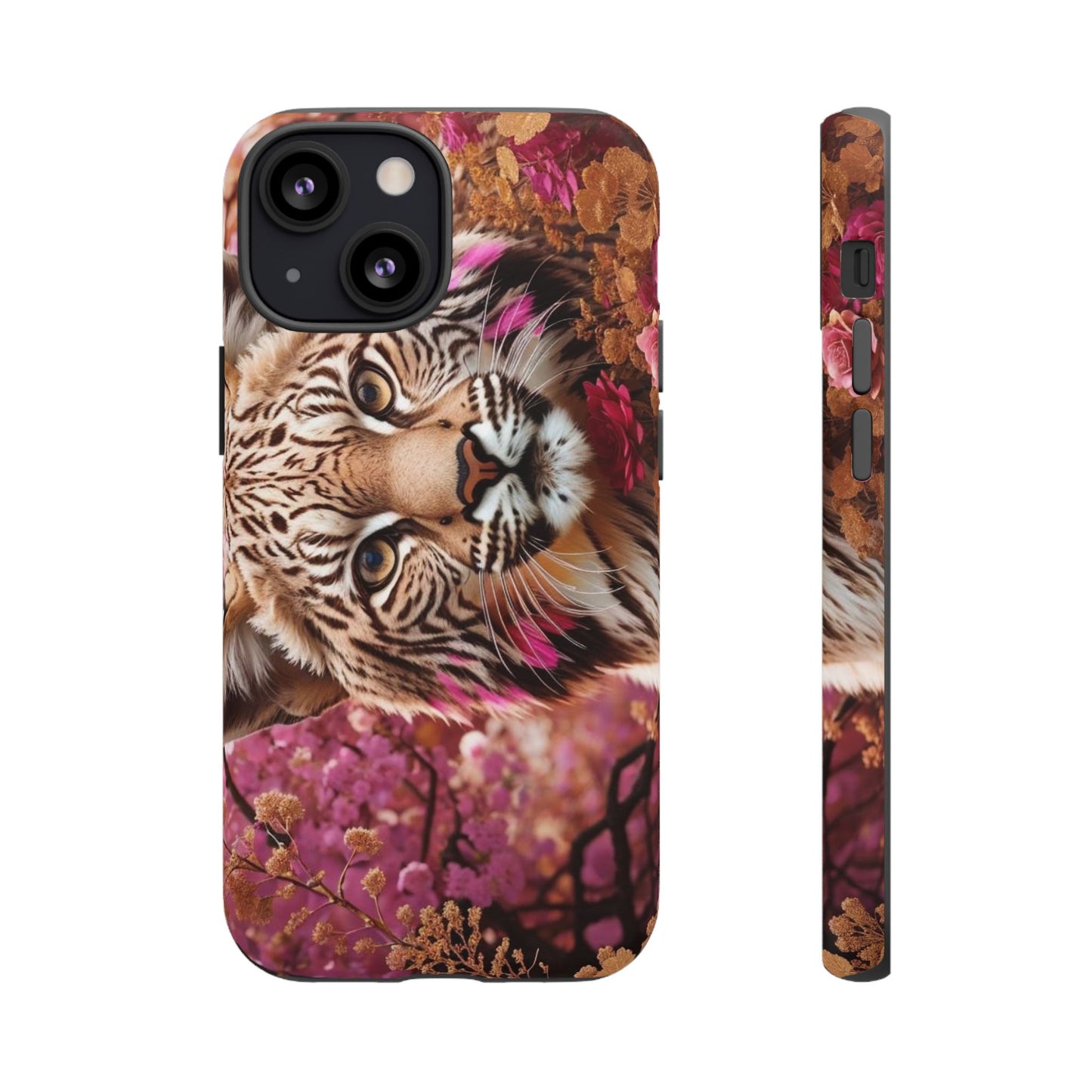 Iphone and Samsung Galaxy Tiger Garden Tough Cases