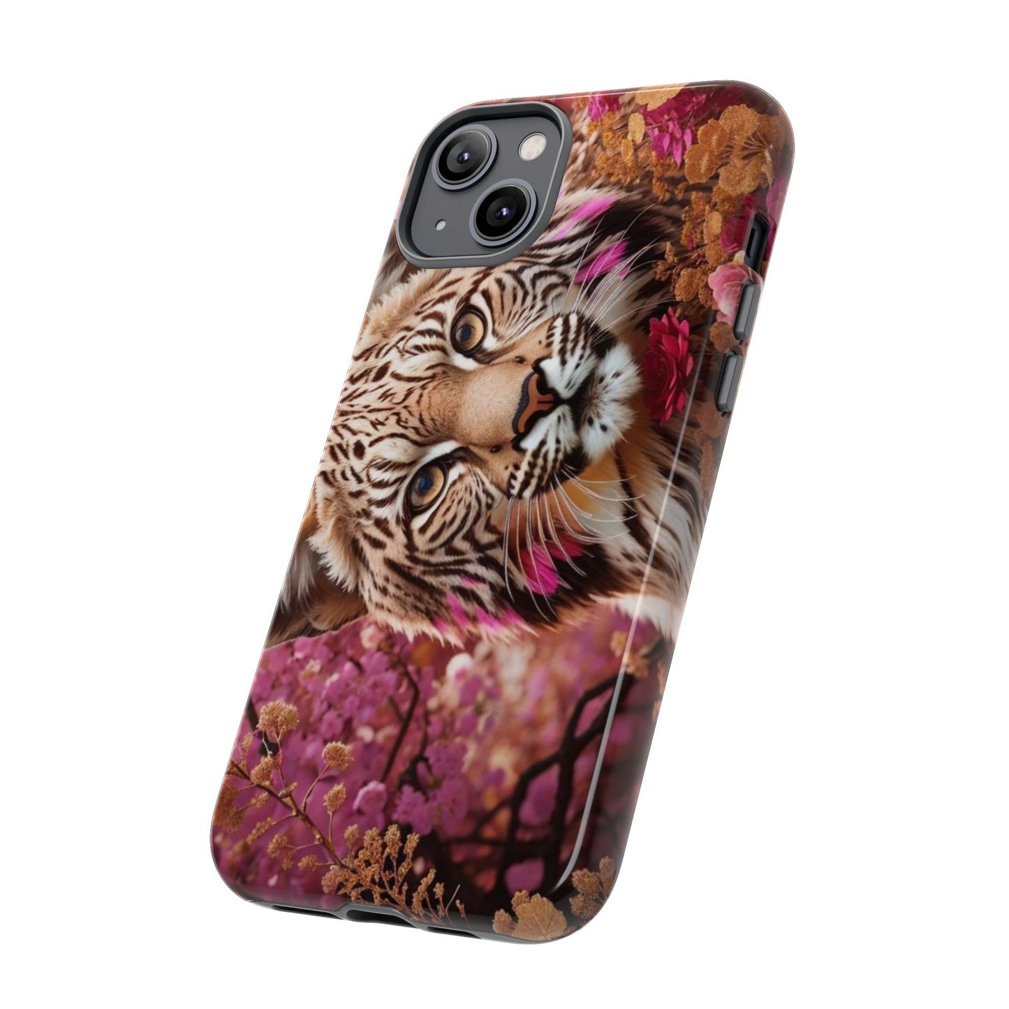 Iphone and Samsung Galaxy Tiger Garden Tough Cases