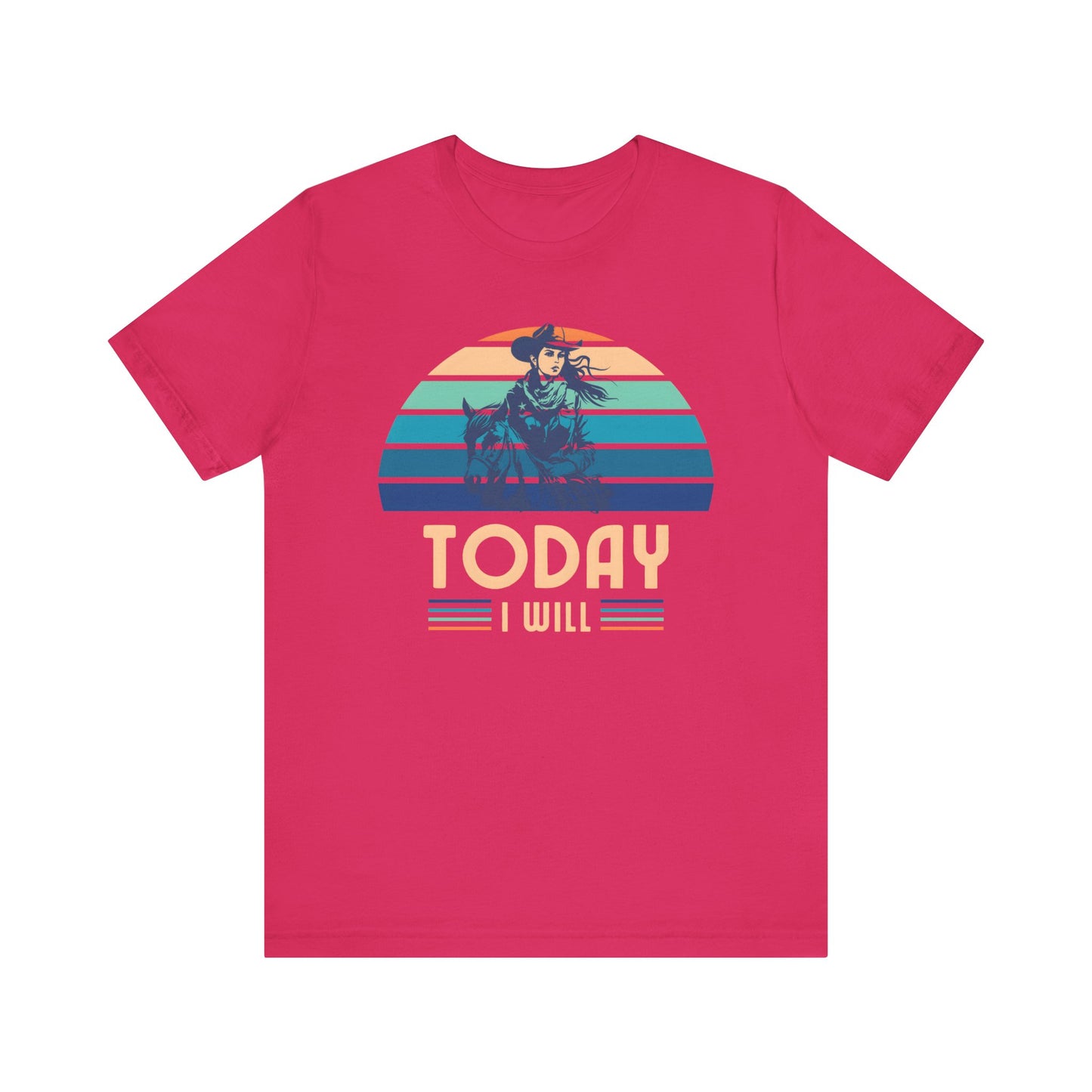 Today I Will Mothers Day T-shirt BELLA CANVAS Short Sleeve Tee