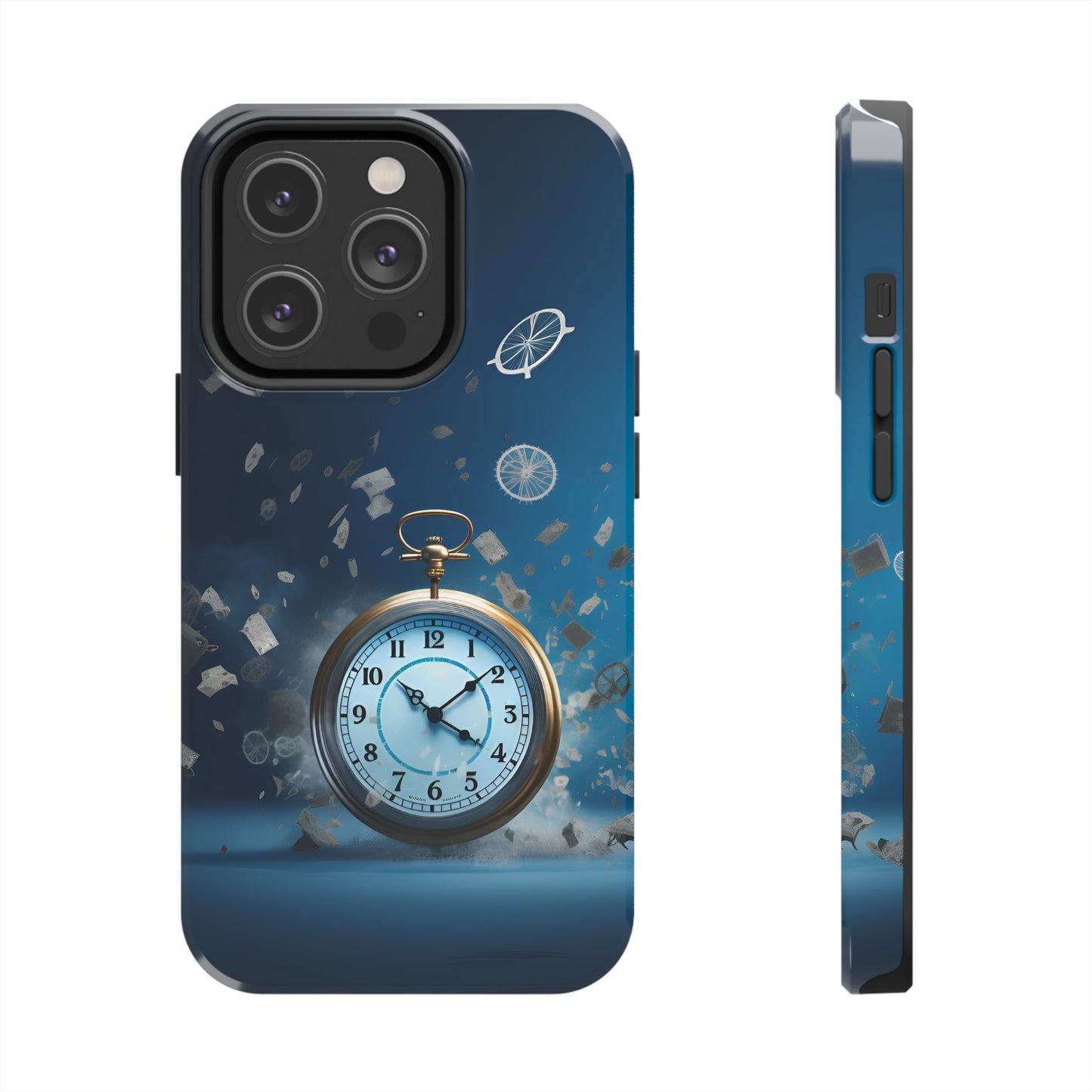 Clock Dust iPhone Tough Phone Cases