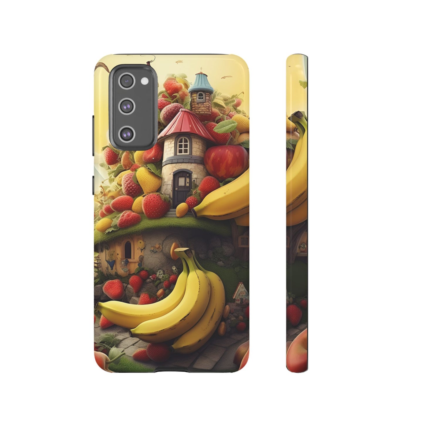 Samsung Galaxy Fruit House Tough Phone Case