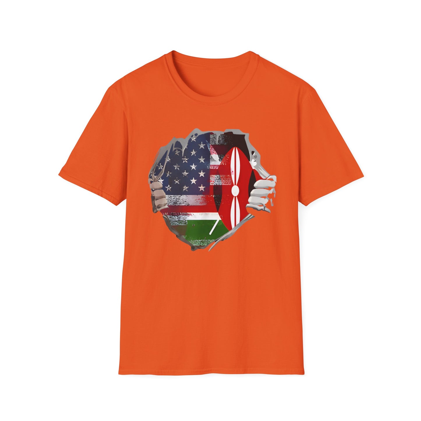 Kenyan Usa Tee Softstyle T-Shirt