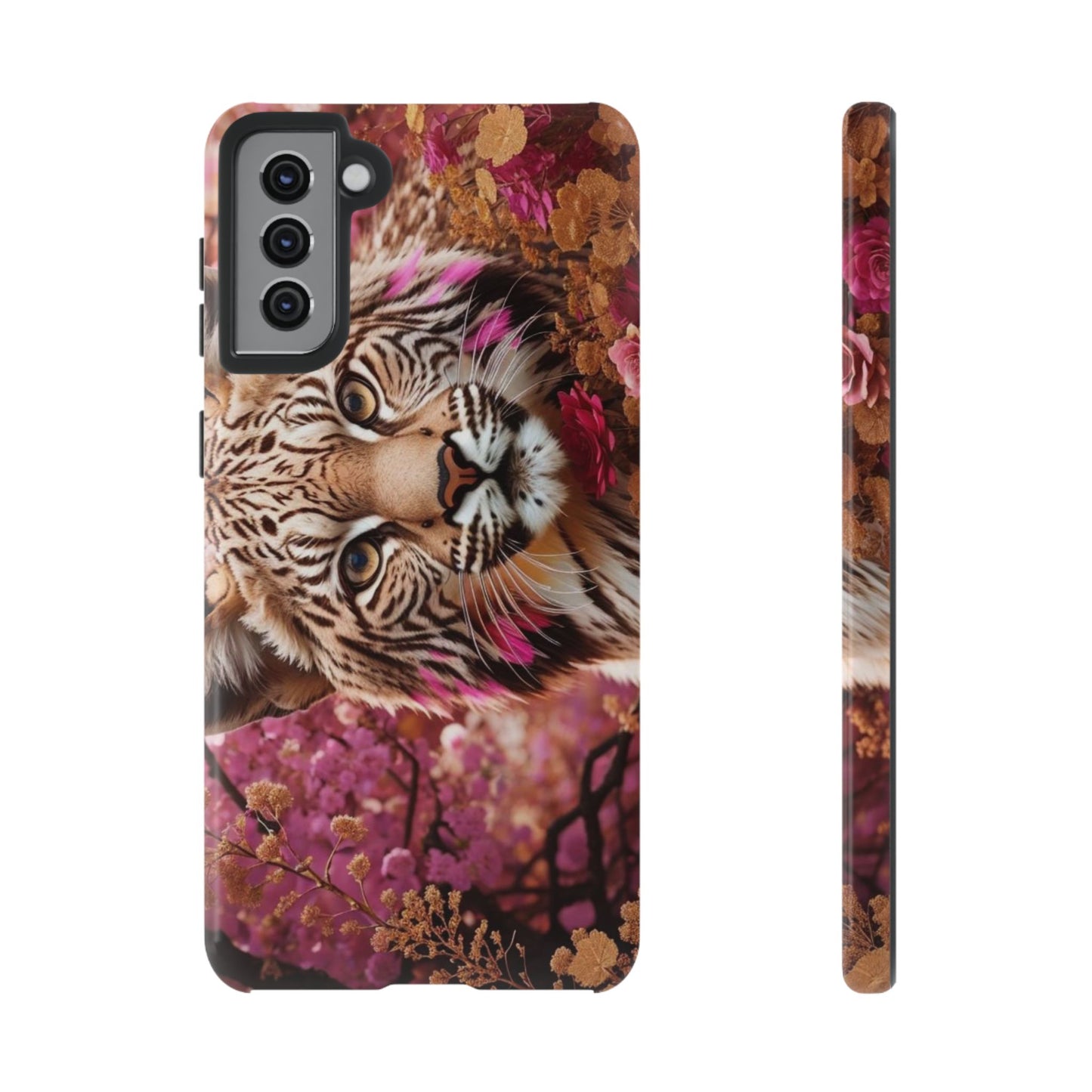 Iphone and Samsung Galaxy Tiger Garden Tough Cases