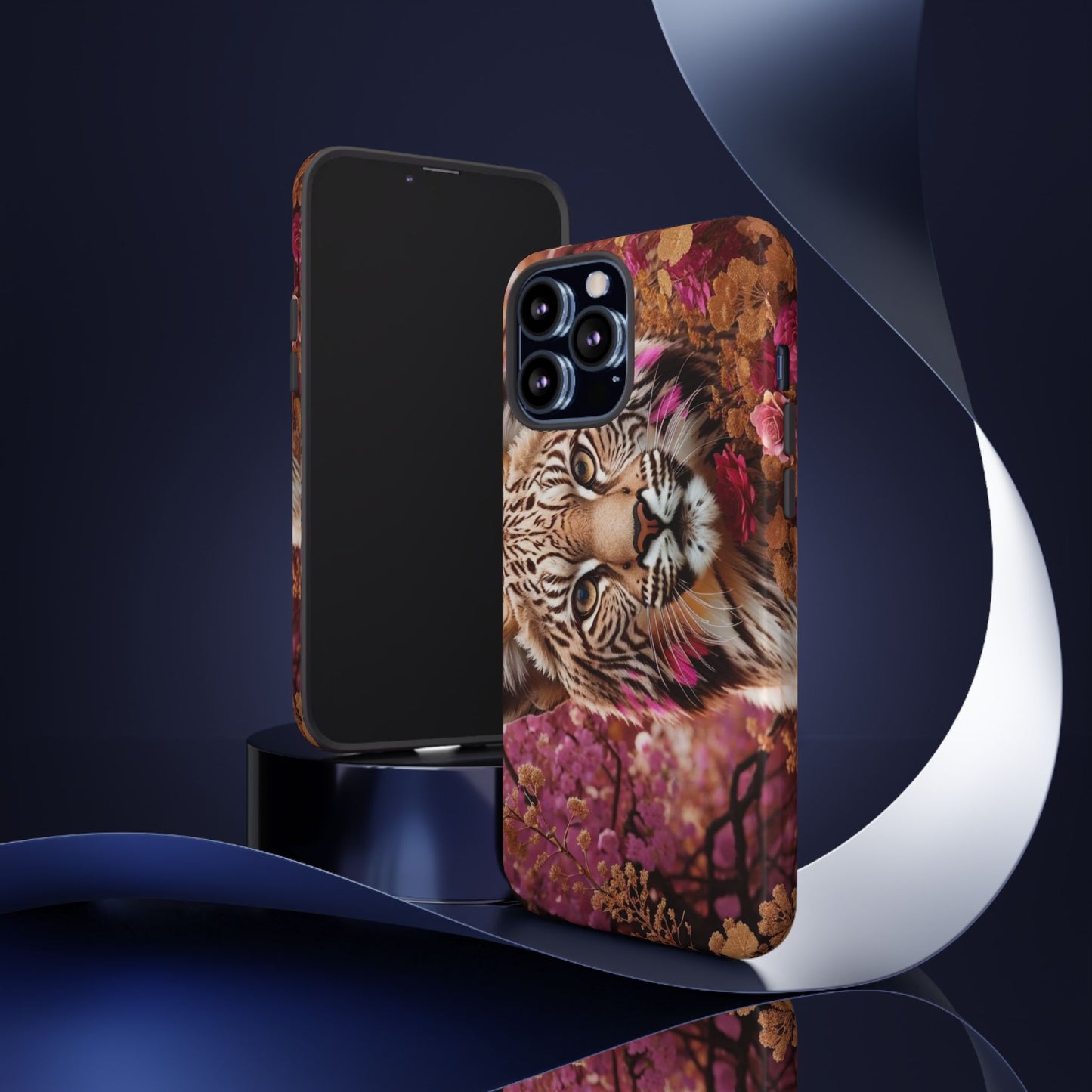 Iphone and Samsung Galaxy Tiger Garden Tough Cases