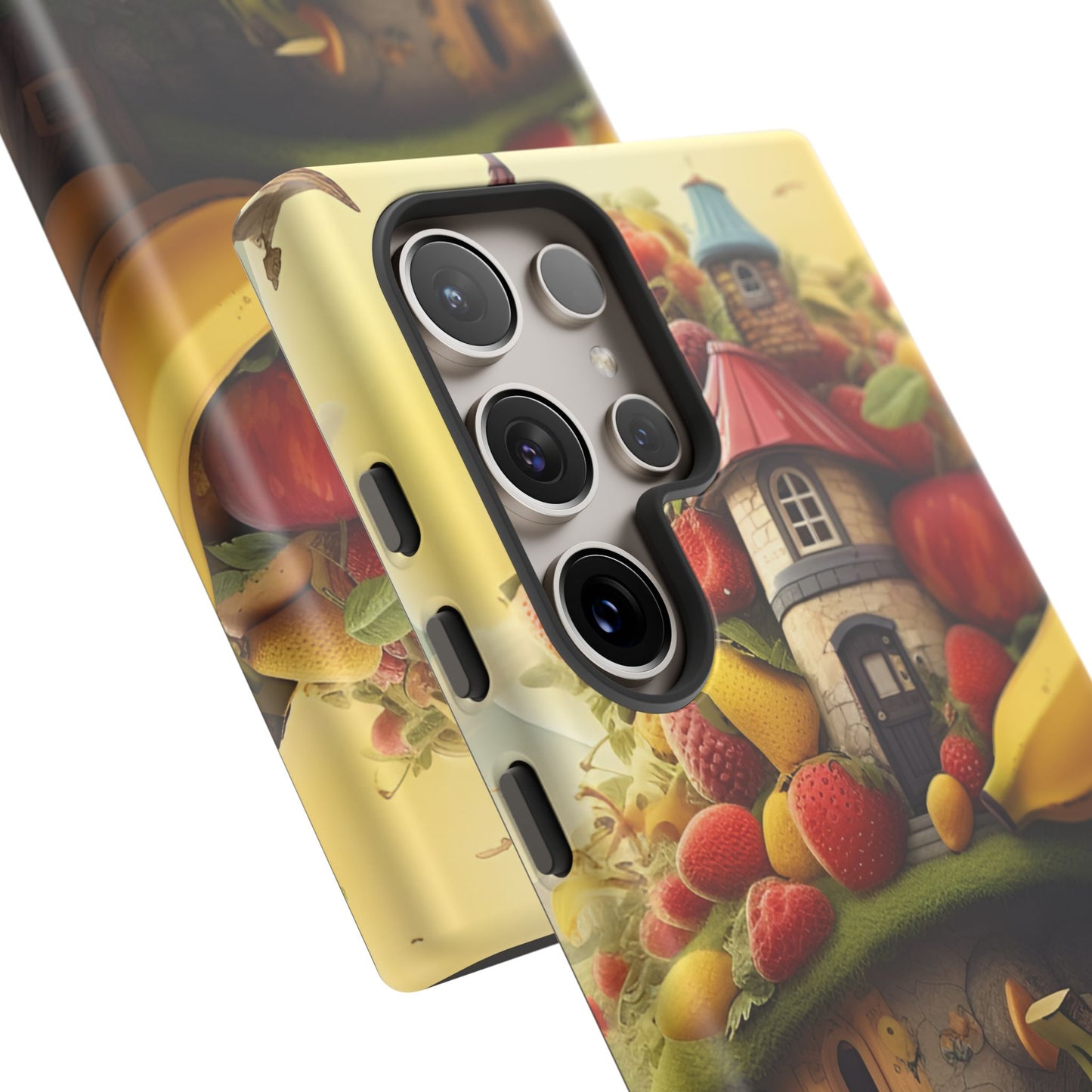 Samsung Galaxy Fruit House Tough Phone Case