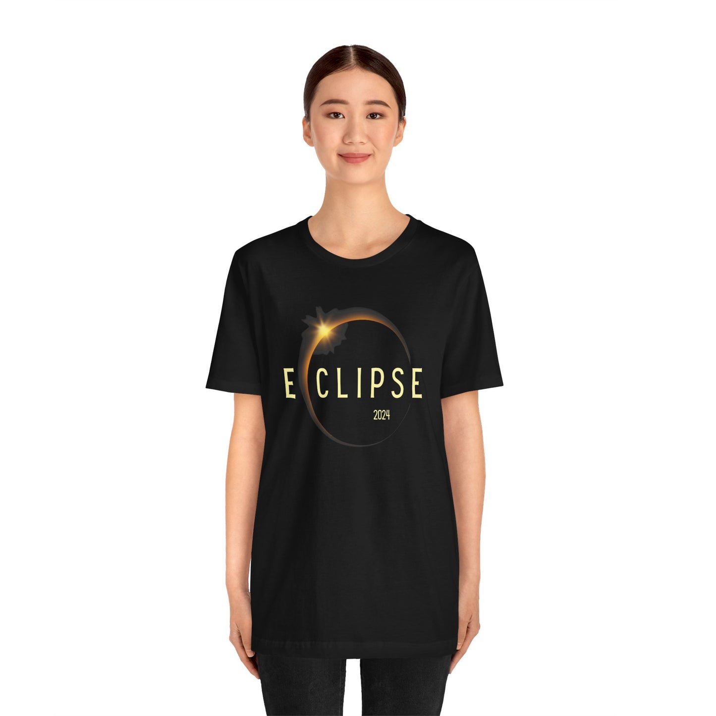 Total Solar Eclipse 2024 Commemorative Unisex T-Shirt