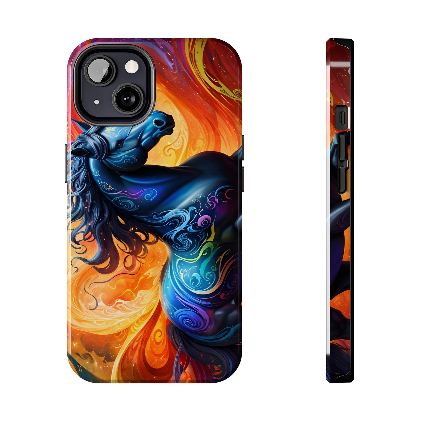 RainBow Horse Tough iPhone Case