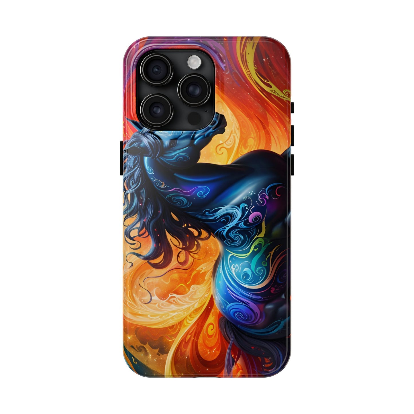 RainBow Horse Tough iPhone Case