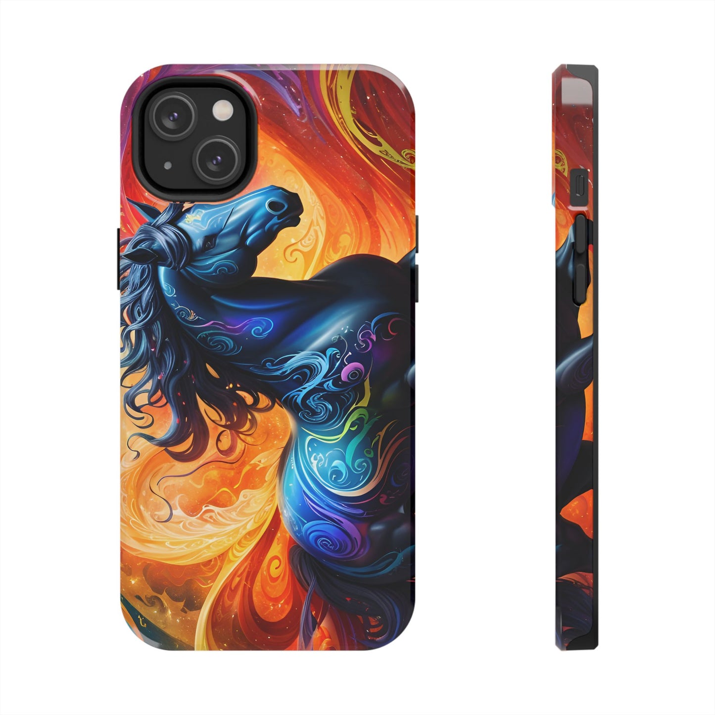 RainBow Horse Tough iPhone Case