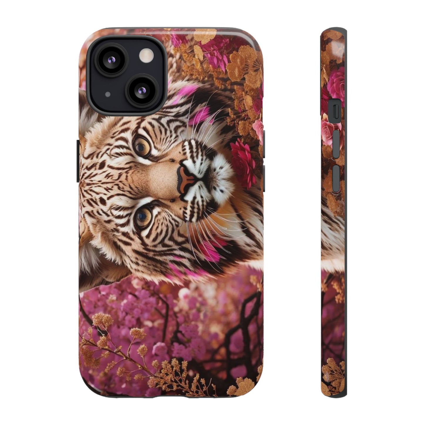 Iphone and Samsung Galaxy Tiger Garden Tough Cases