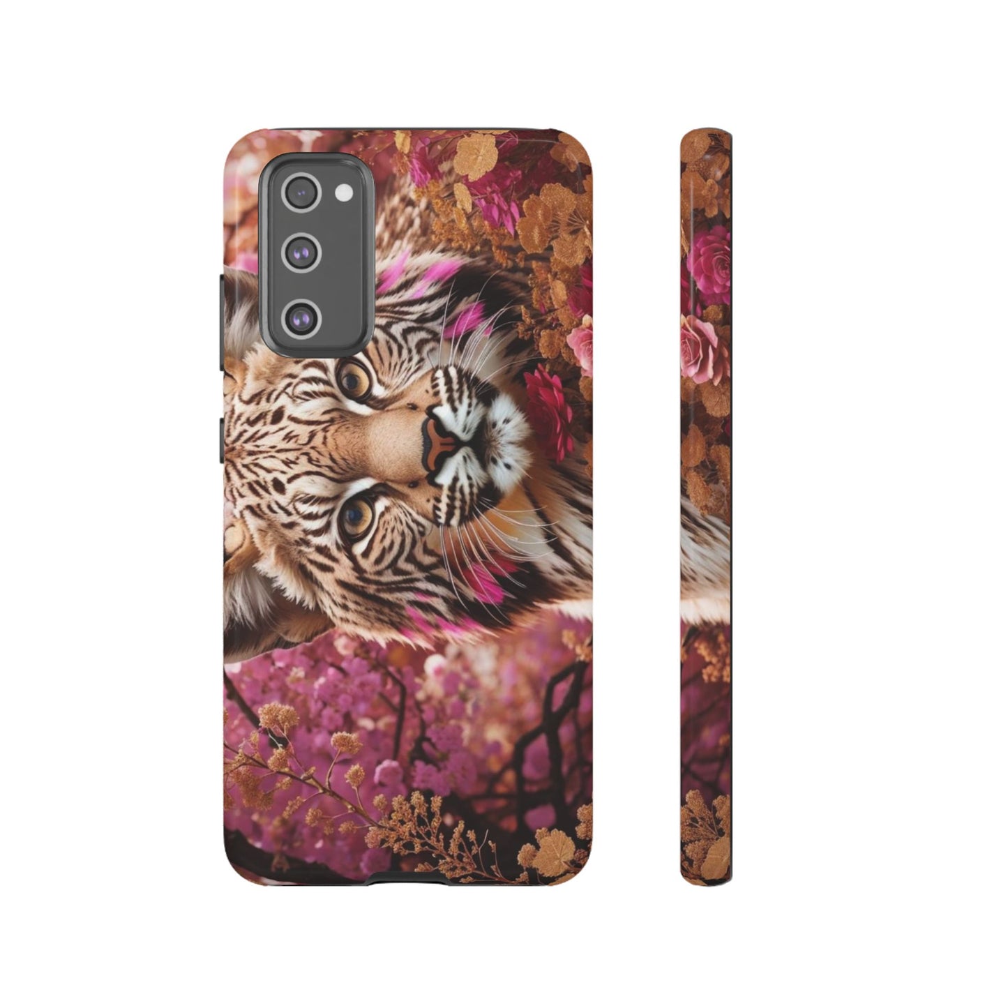 Iphone and Samsung Galaxy Tiger Garden Tough Cases