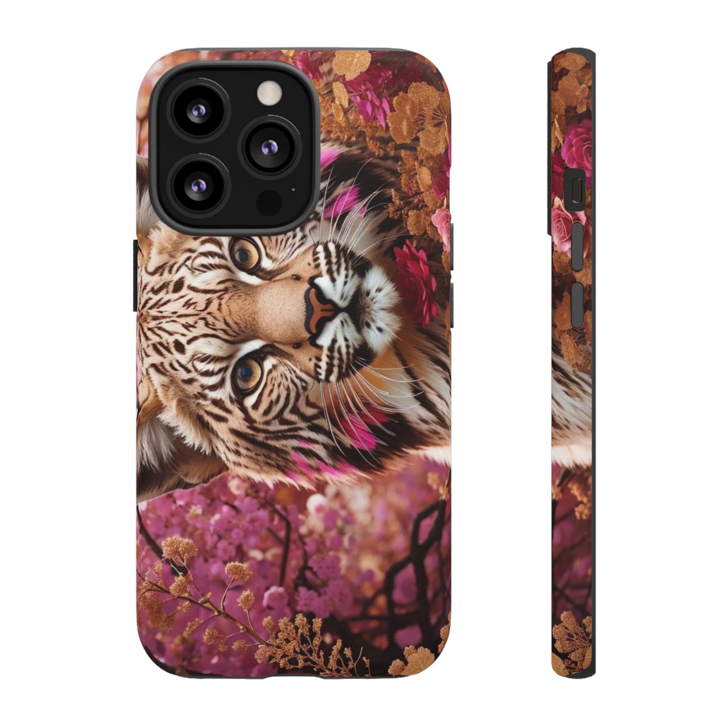 Iphone and Samsung Galaxy Tiger Garden Tough Cases