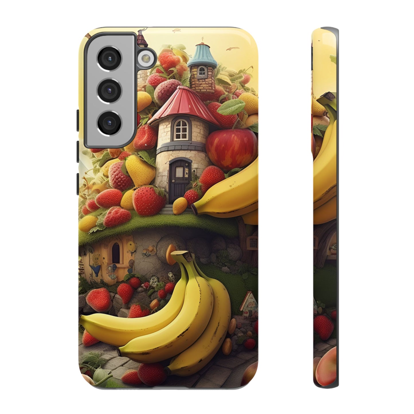 Samsung Galaxy Fruit House Tough Phone Case