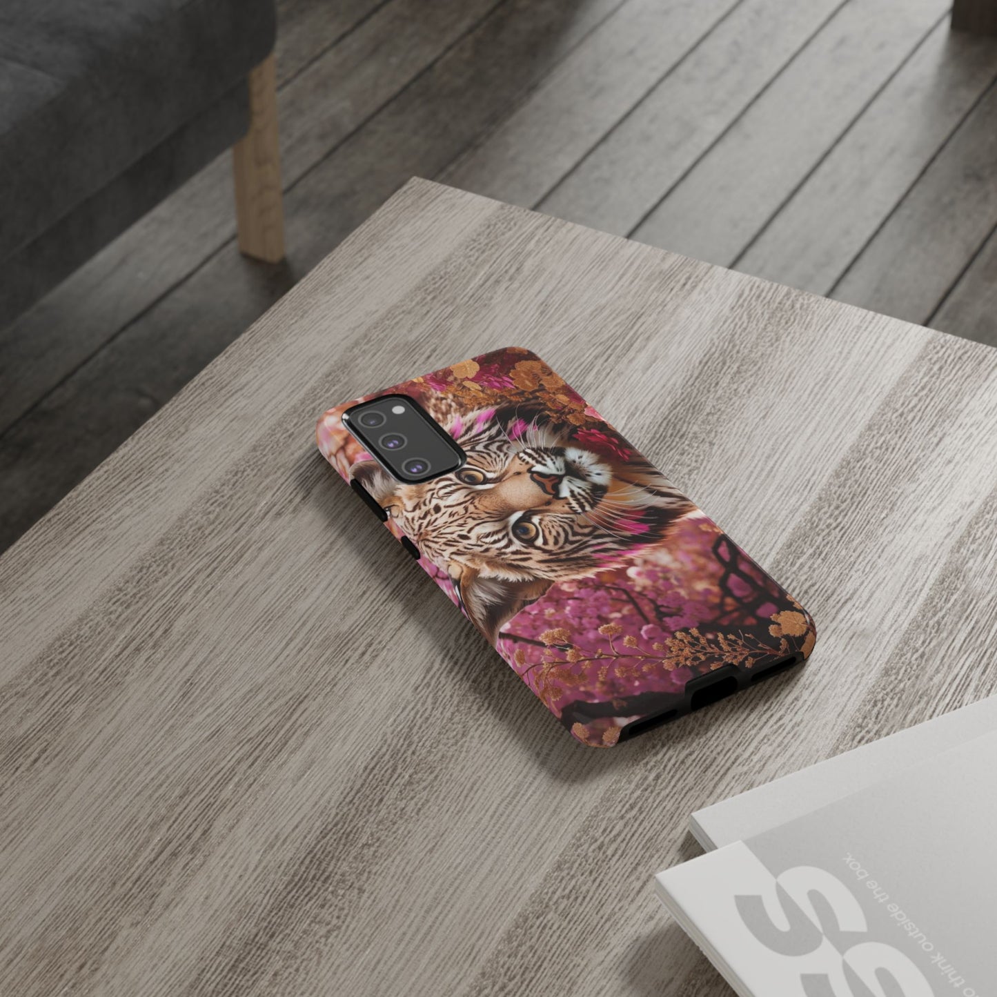 Iphone and Samsung Galaxy Tiger Garden Tough Cases