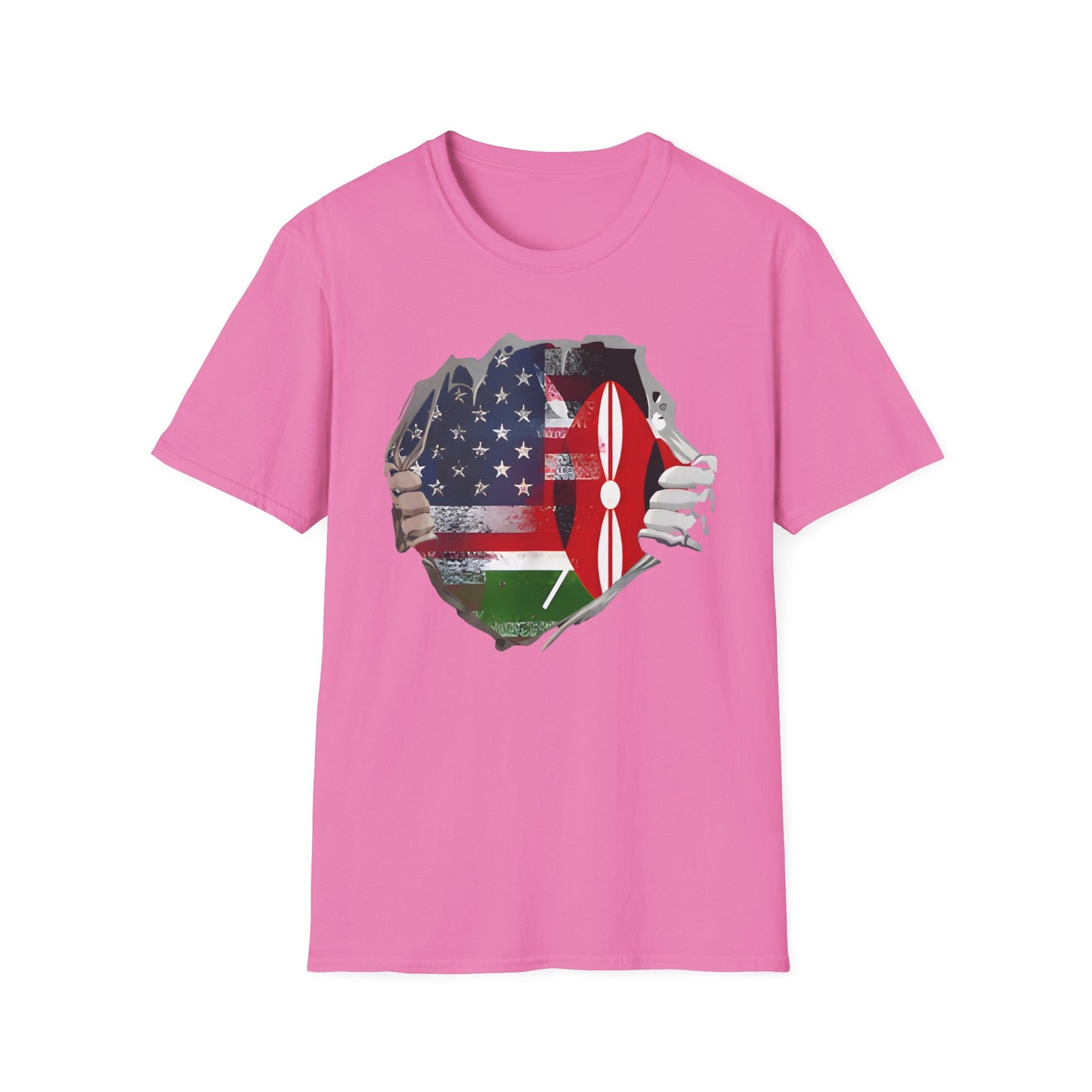 Kenyan Usa Tee Softstyle T-Shirt