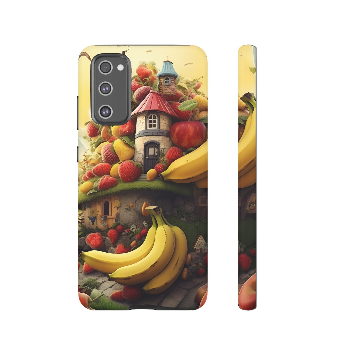 Samsung Galaxy Fruit House Tough Phone Case