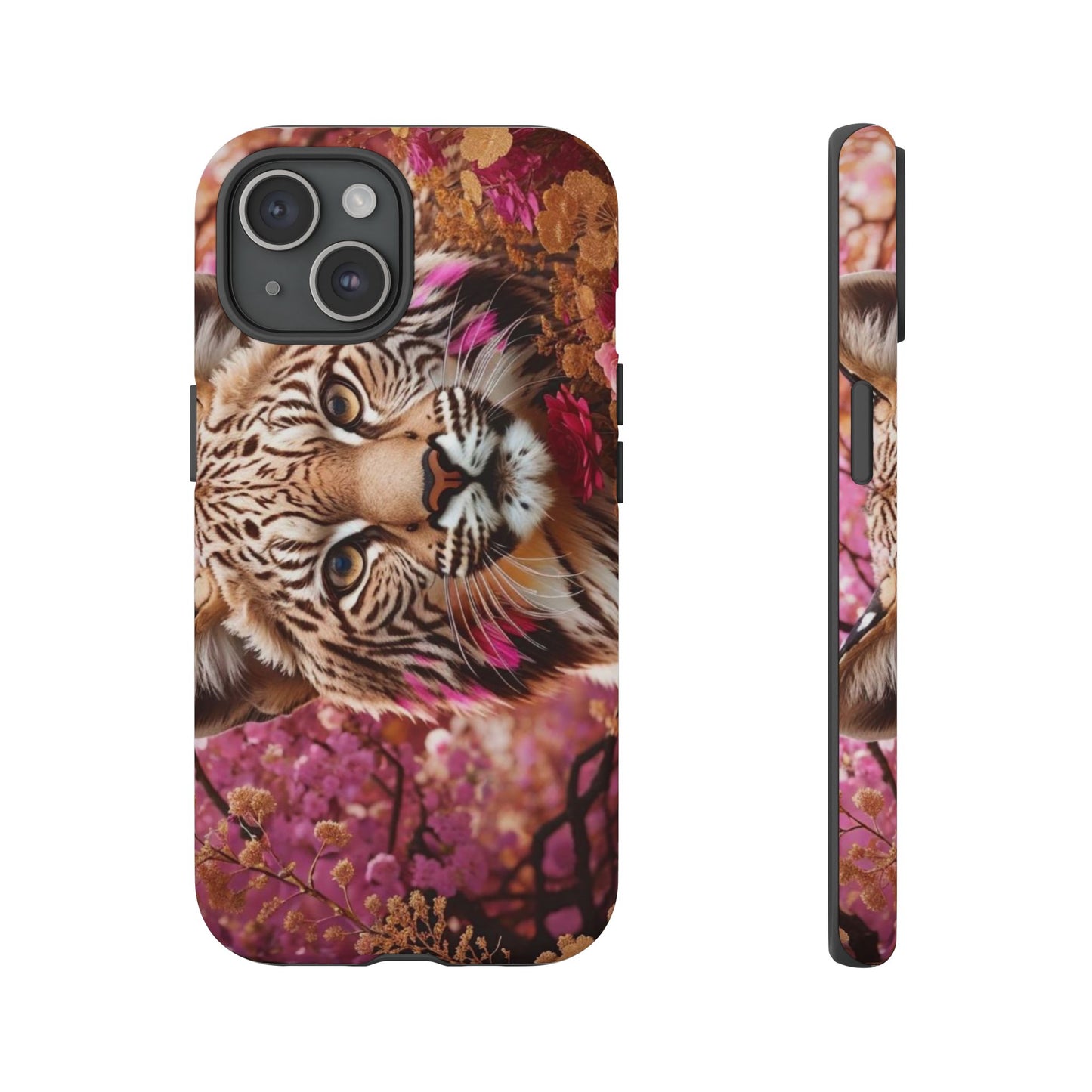 Iphone and Samsung Galaxy Tiger Garden Tough Cases