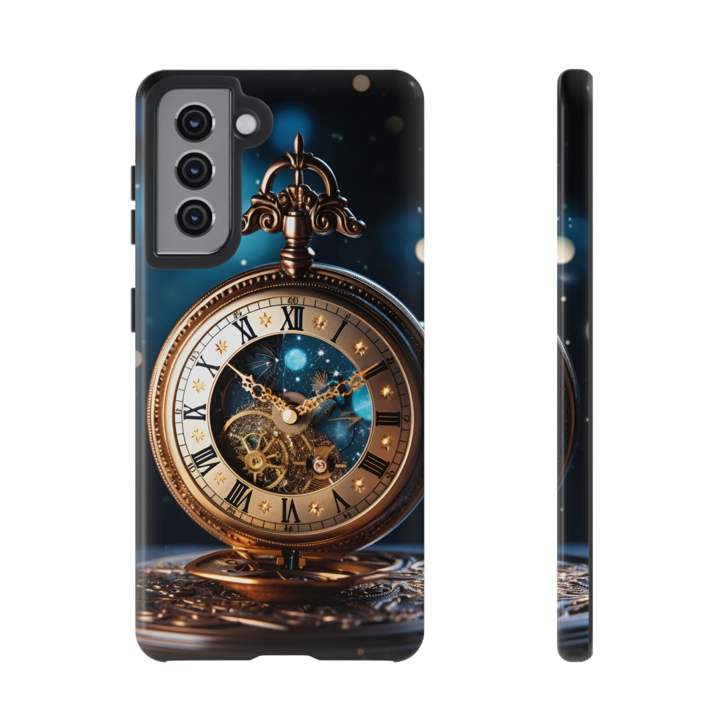 Sumsang Galaxy Clock Dust Tough Phone Cases