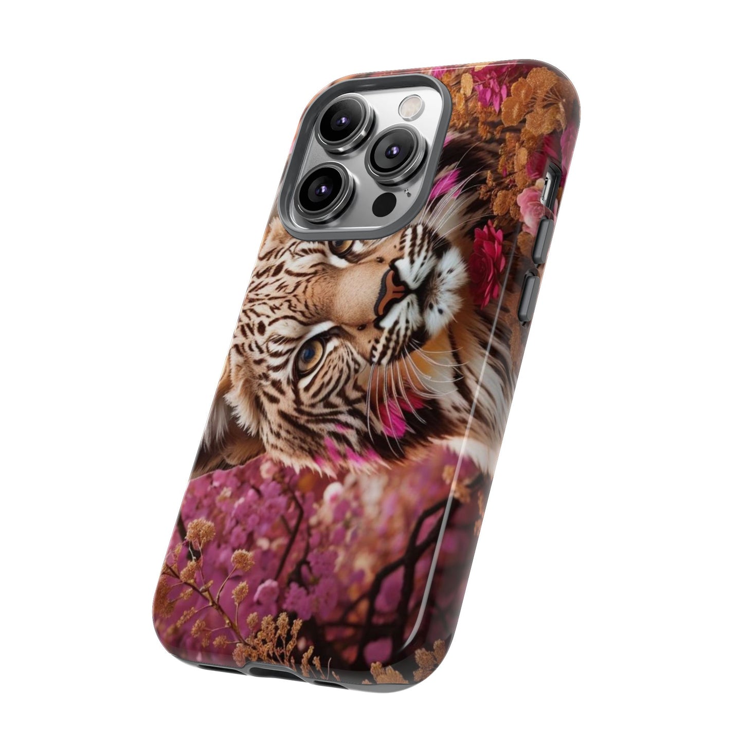 Iphone and Samsung Galaxy Tiger Garden Tough Cases